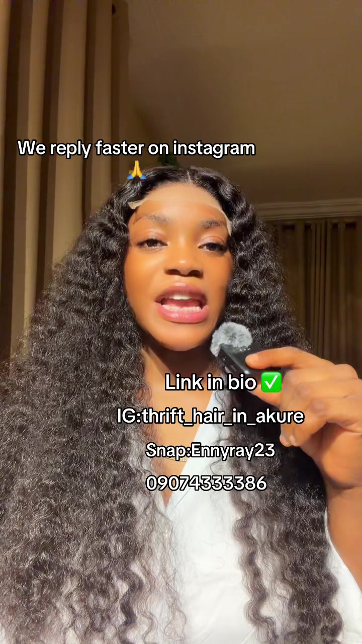 @No1 thrift hair vendor