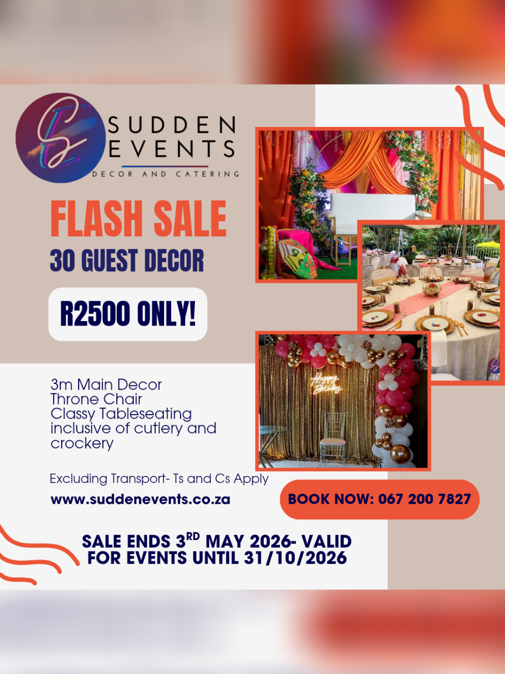 @Sudden Events