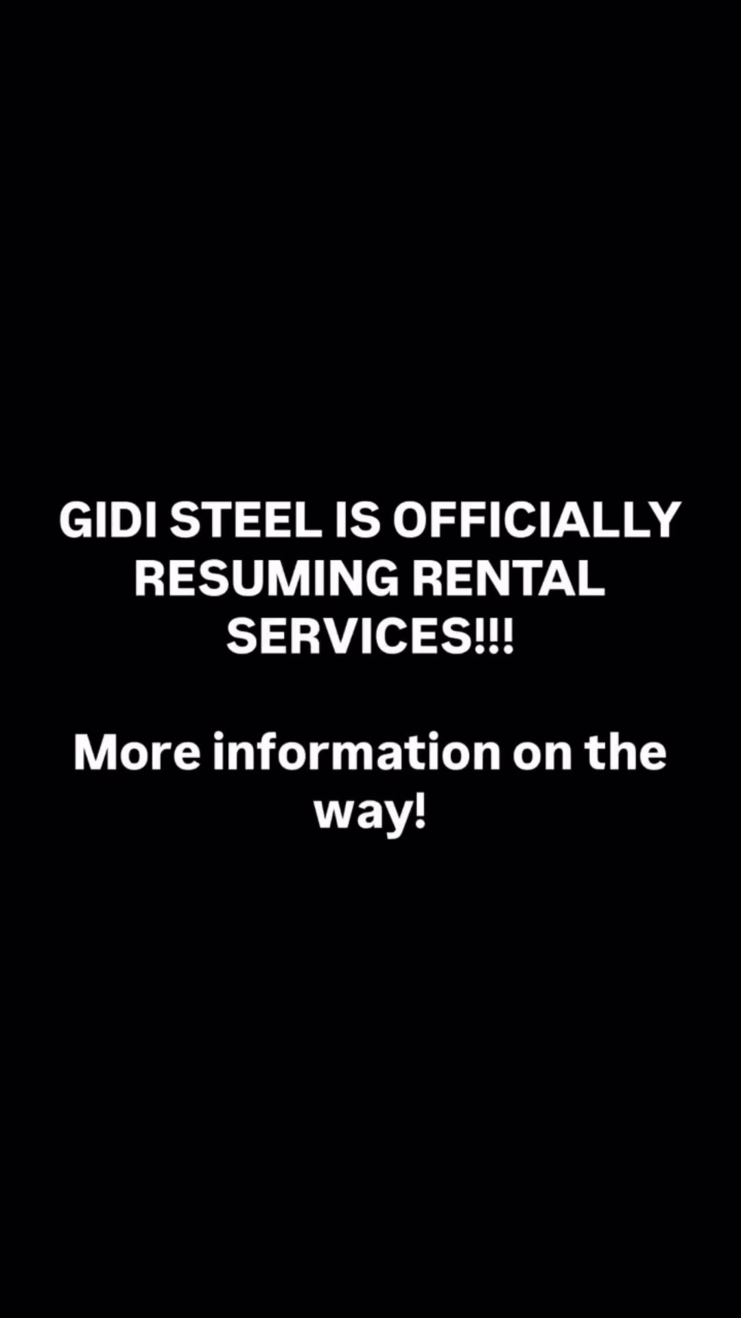 @The Gidi Steel Agency
