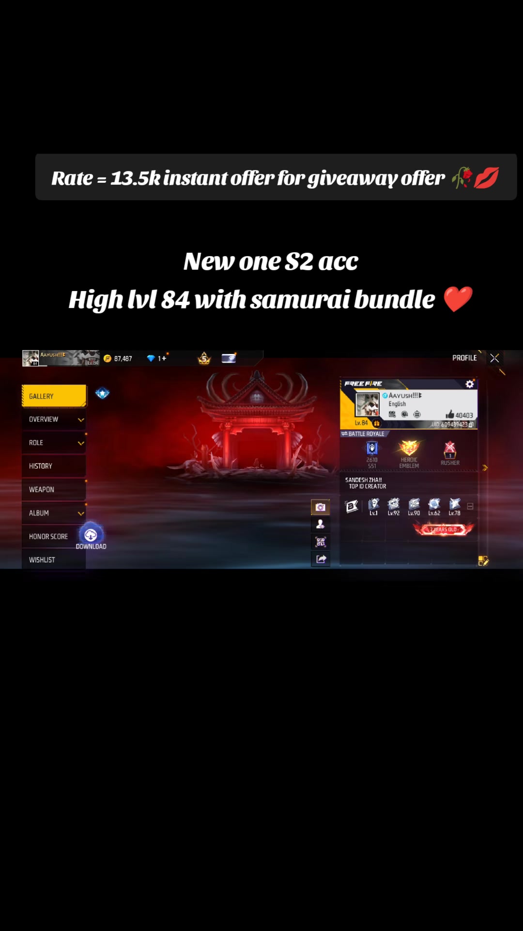 @Charlie Hero  😚❤️🏴&zwj;☠️
