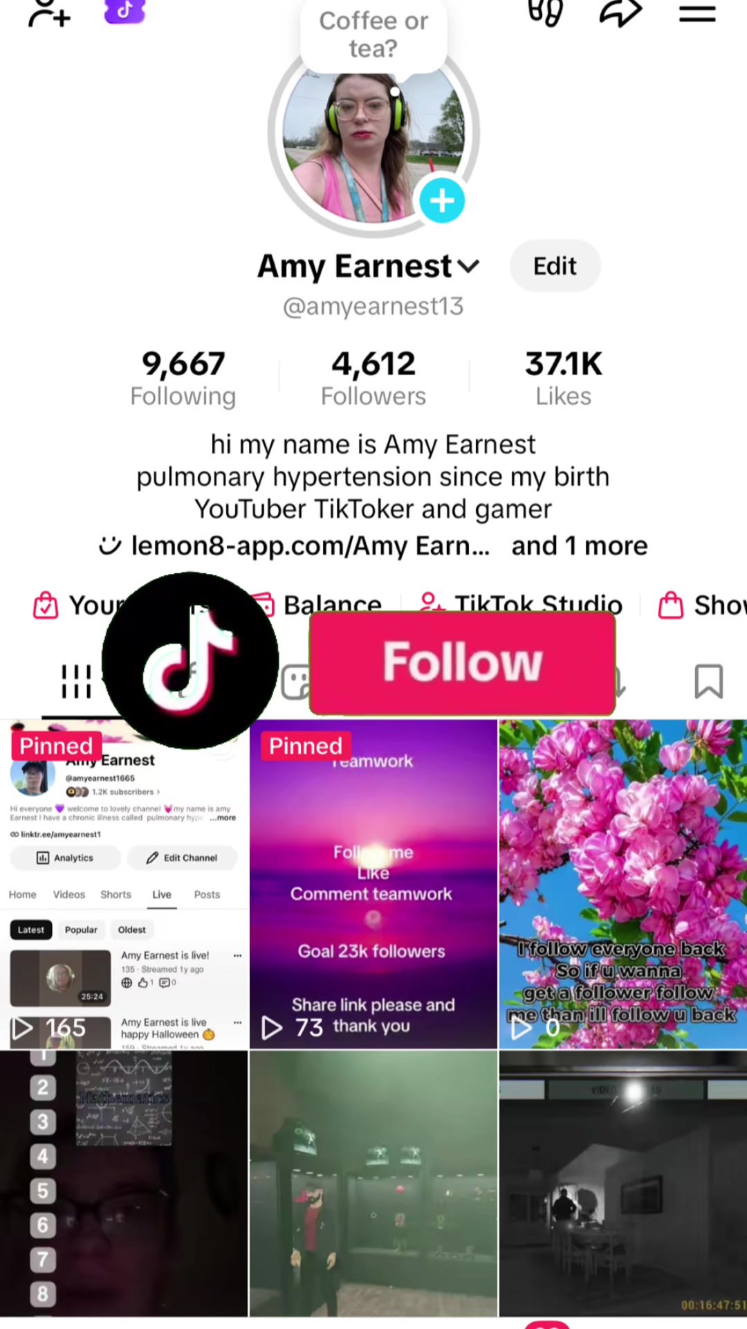 @Amy Earnest