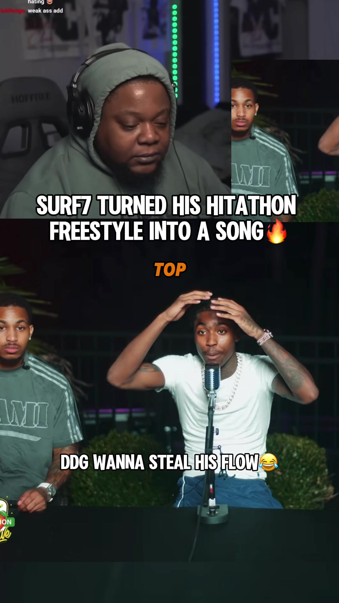 @rap reactions