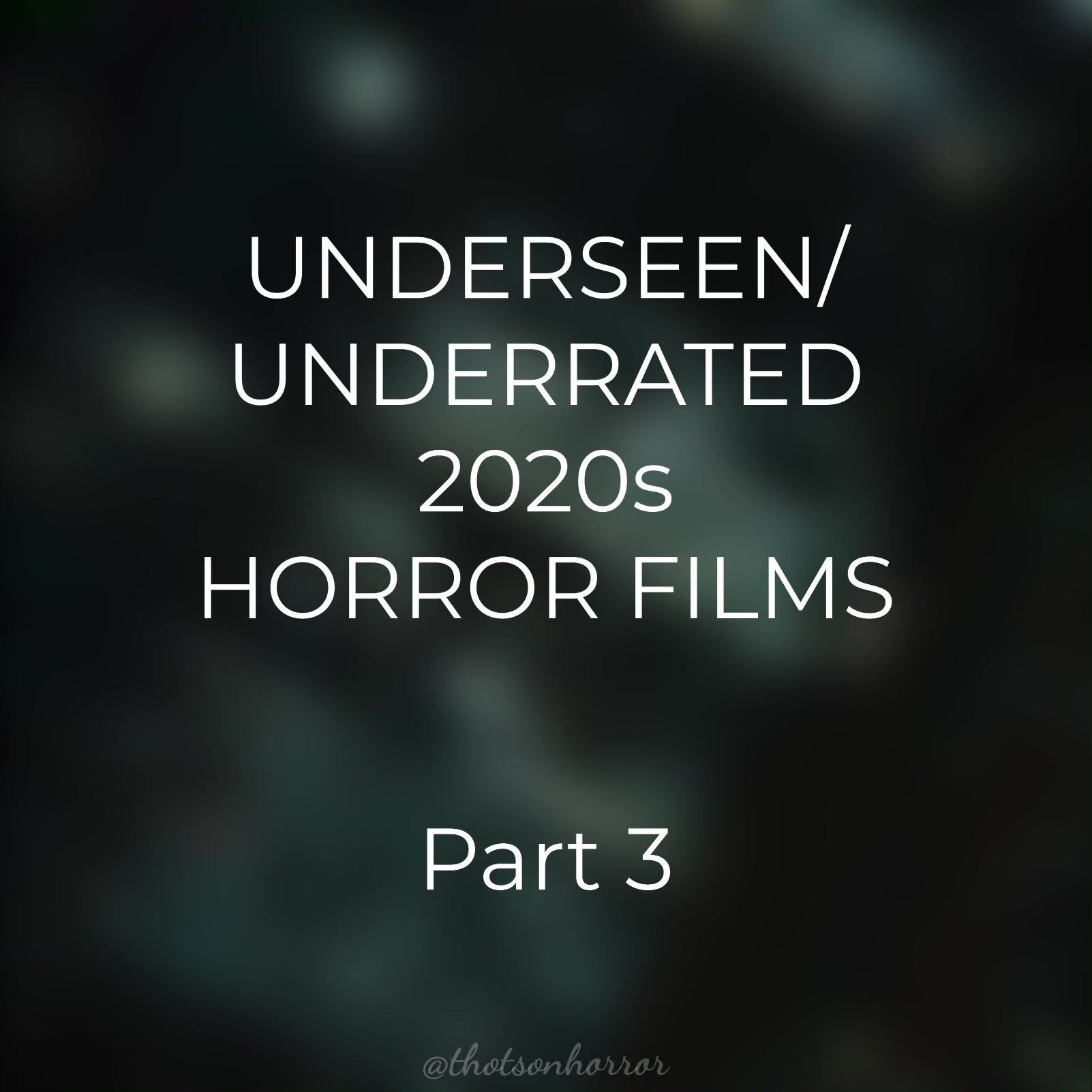 @thotsonhorror