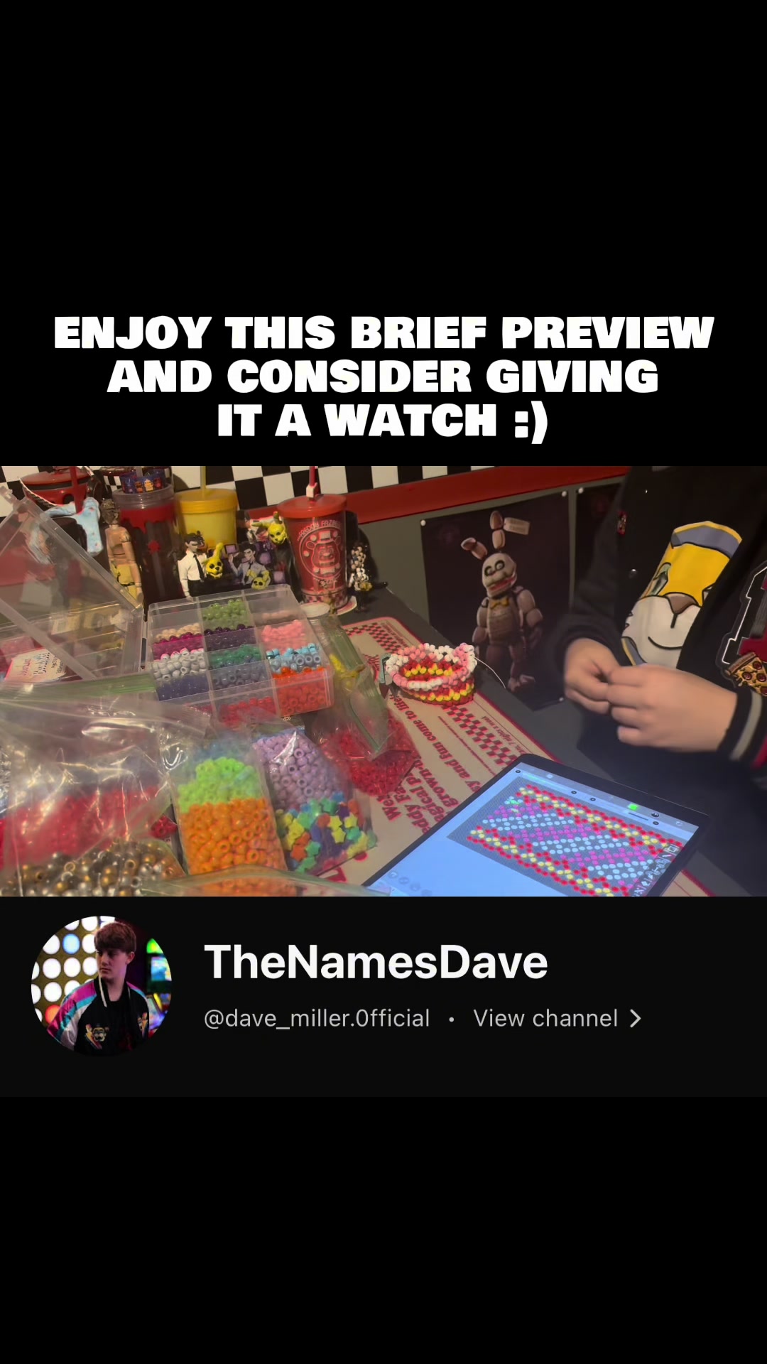 @The name&rsquo;s Dave