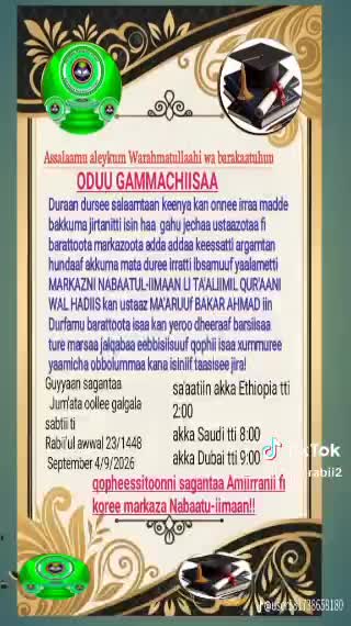 @Abuu Zaakir Al oromiyyi