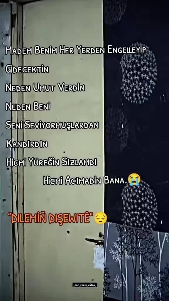 @DILEMİŇ DIŞEWITÊ"😔