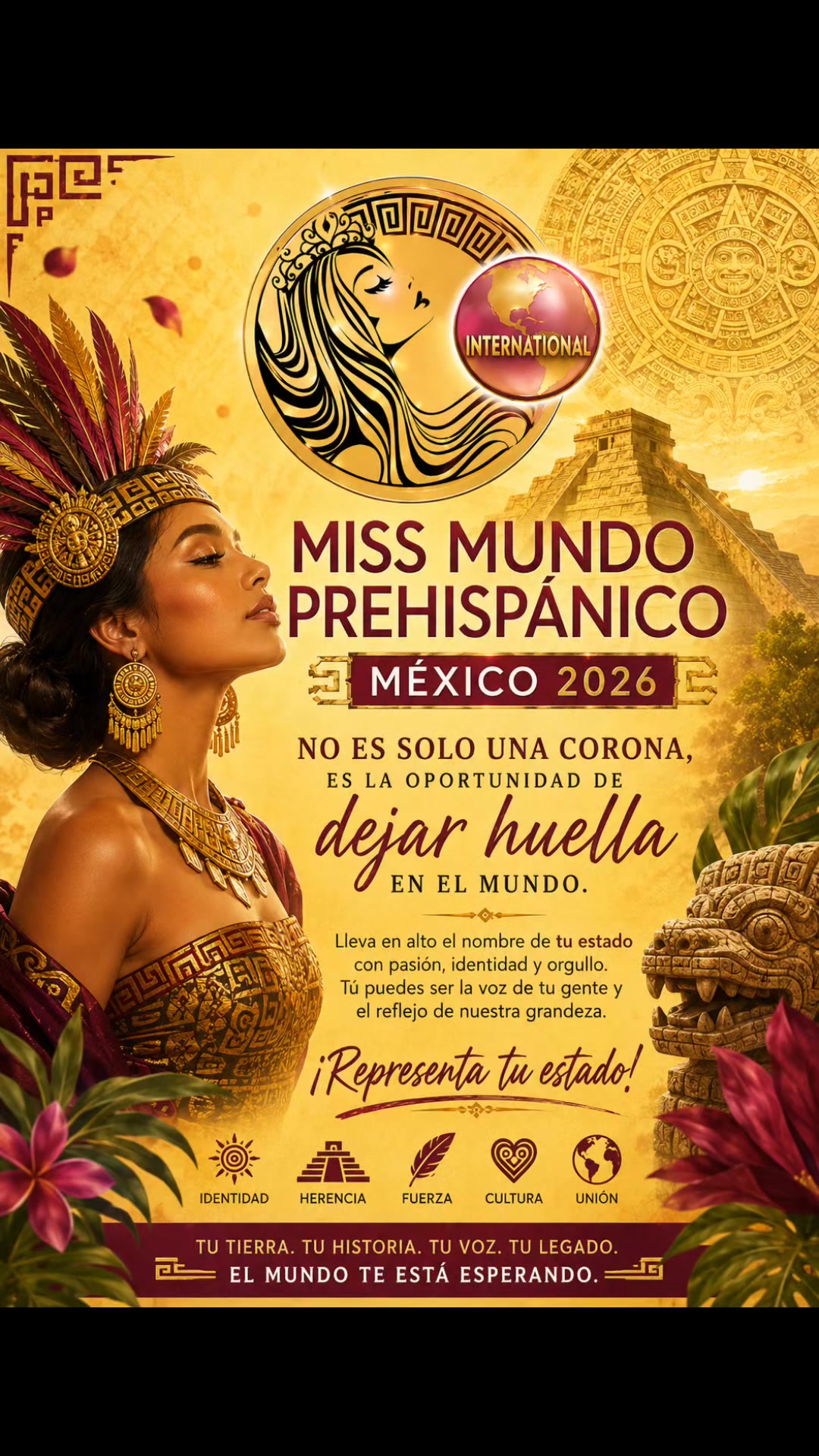 @MISS MUNDO PREHISP&Aacute;NICO