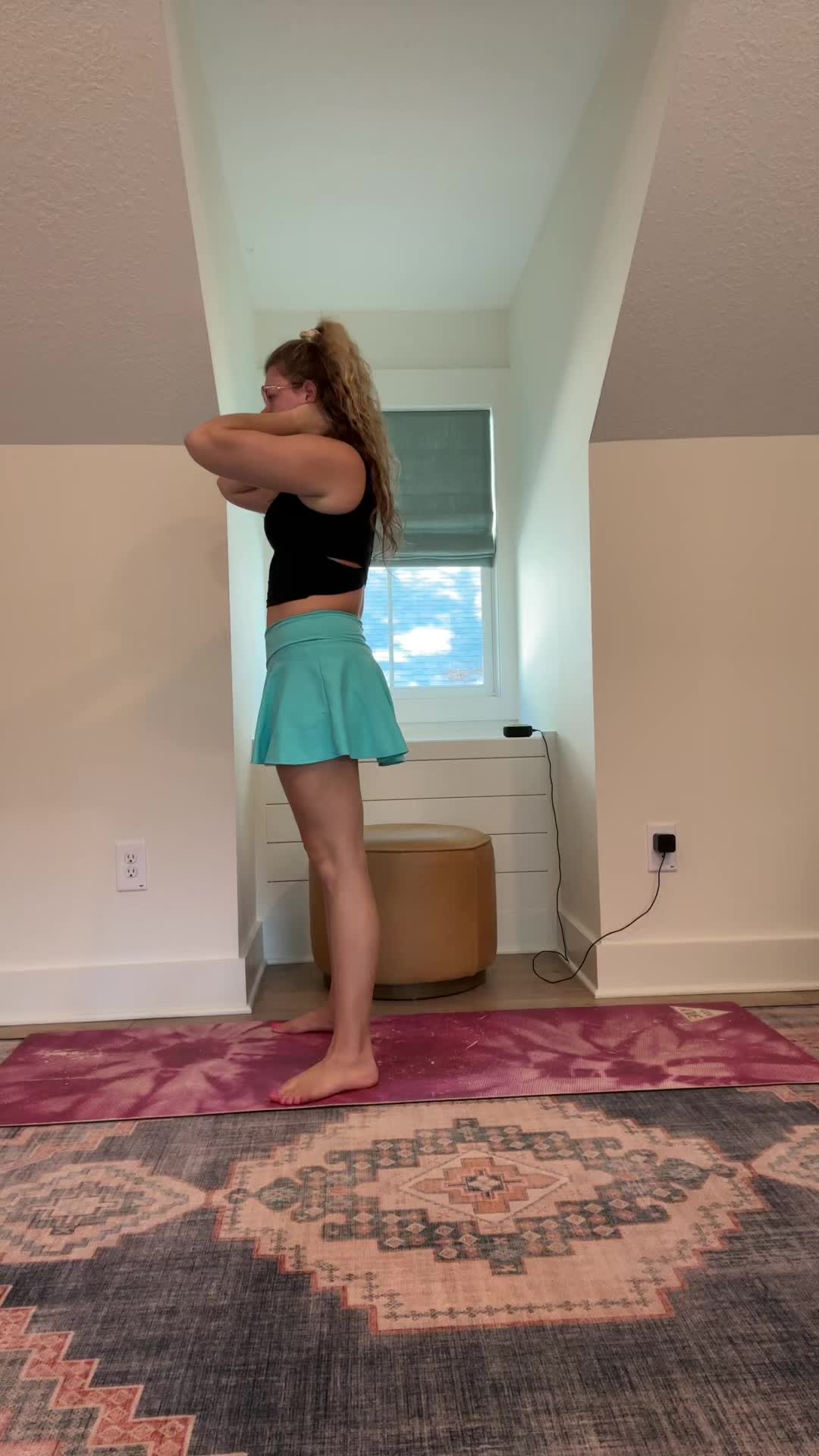 @Olivia is very flexible