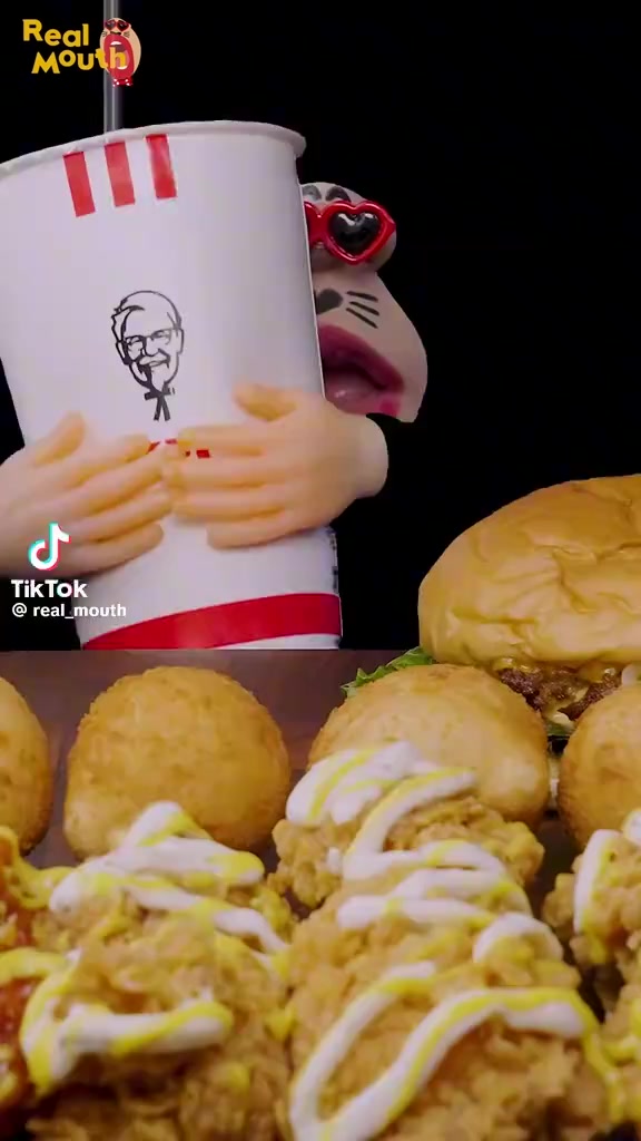 @real mouth asmr mukbang