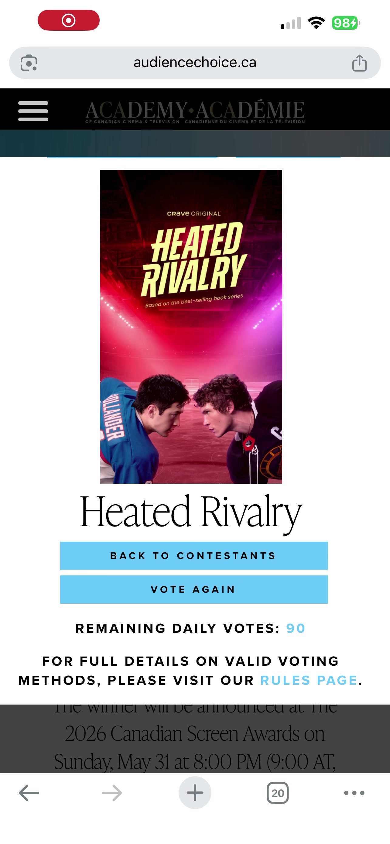 @Heated Rivalry Ireland