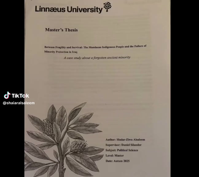 @Mandaean Academia