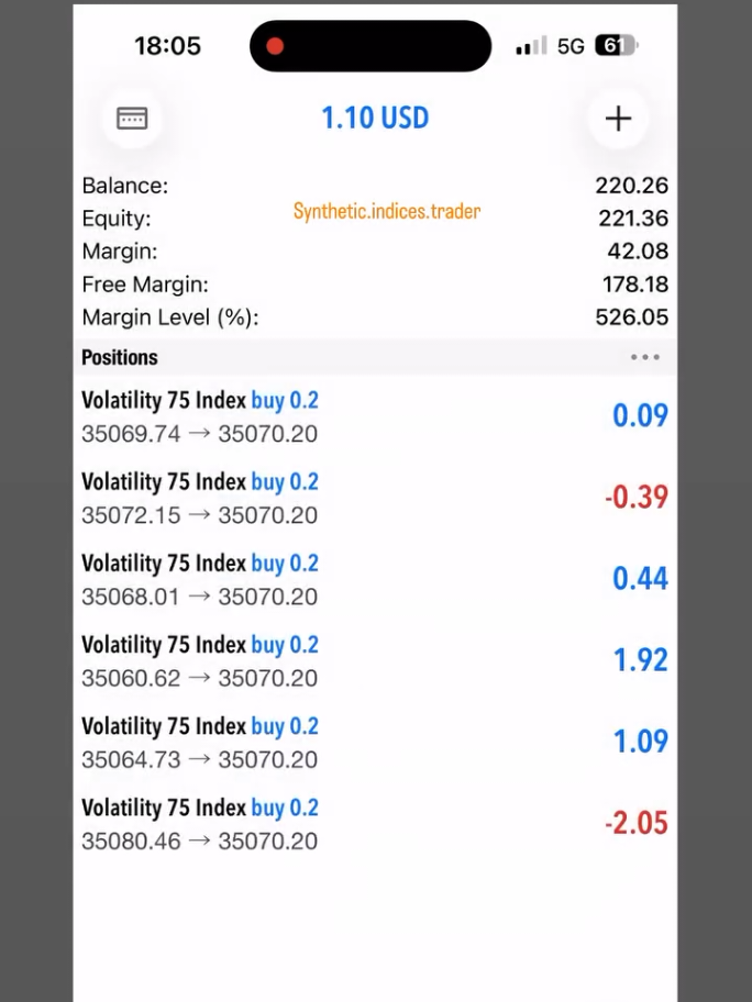 @SYNTHETIC INDICES TRADER 🦁