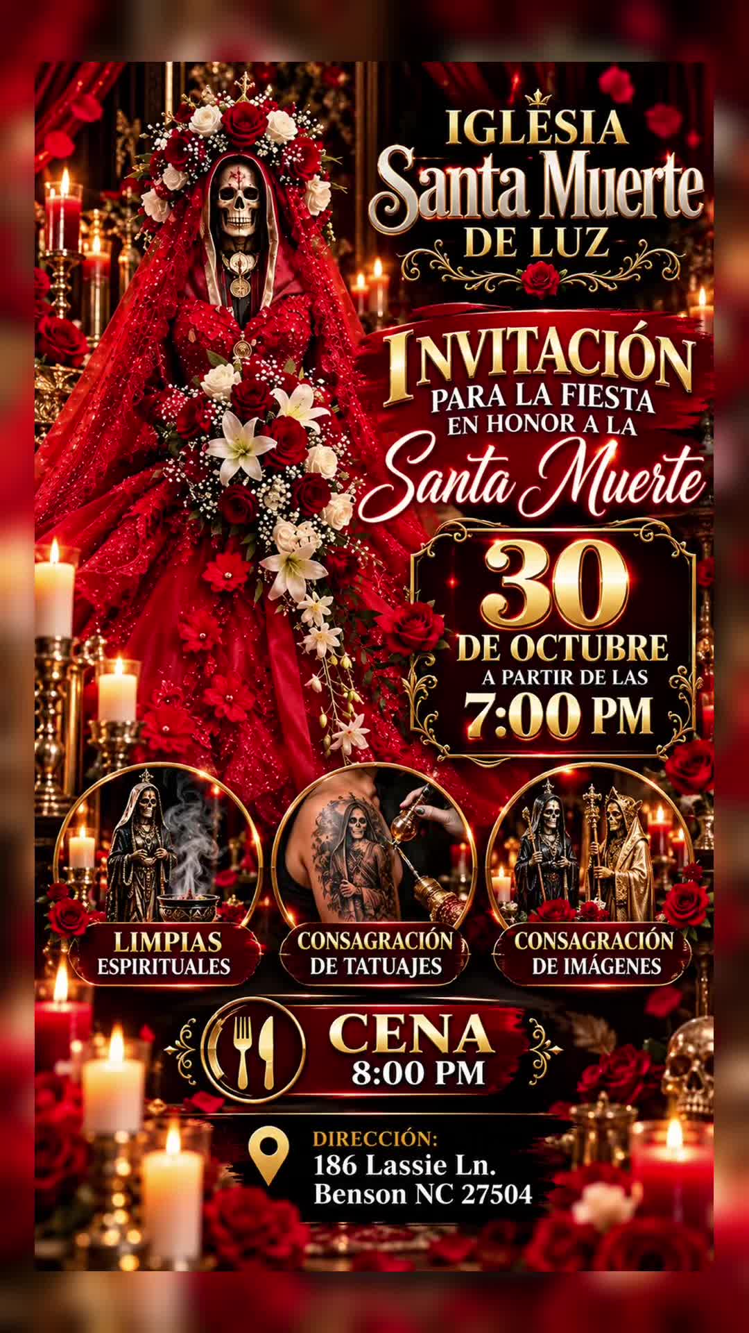 @Iglesia Santa Muerte de Luz