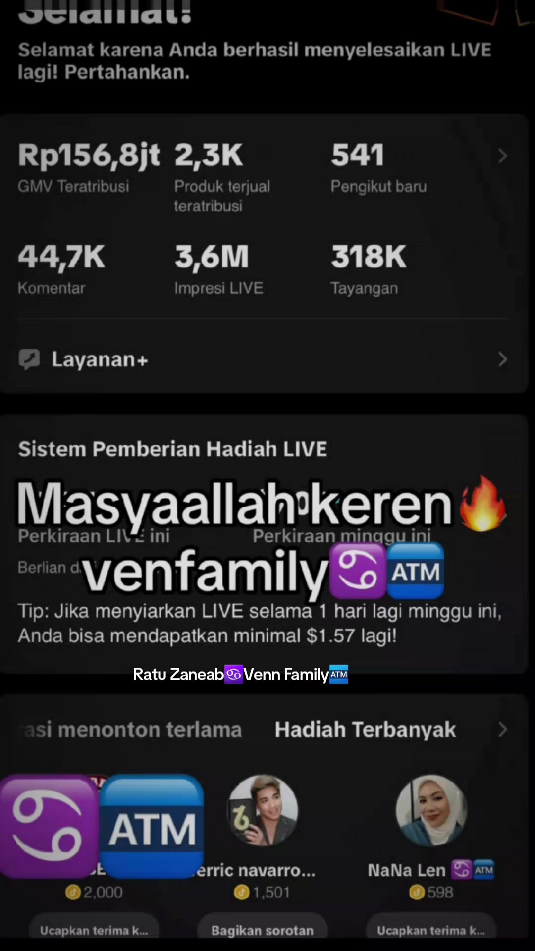 @Ratu Zaneab♋️Venn Family🏧