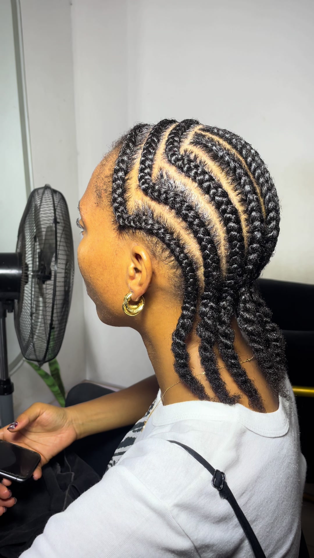 @Natural hair salon in Benin