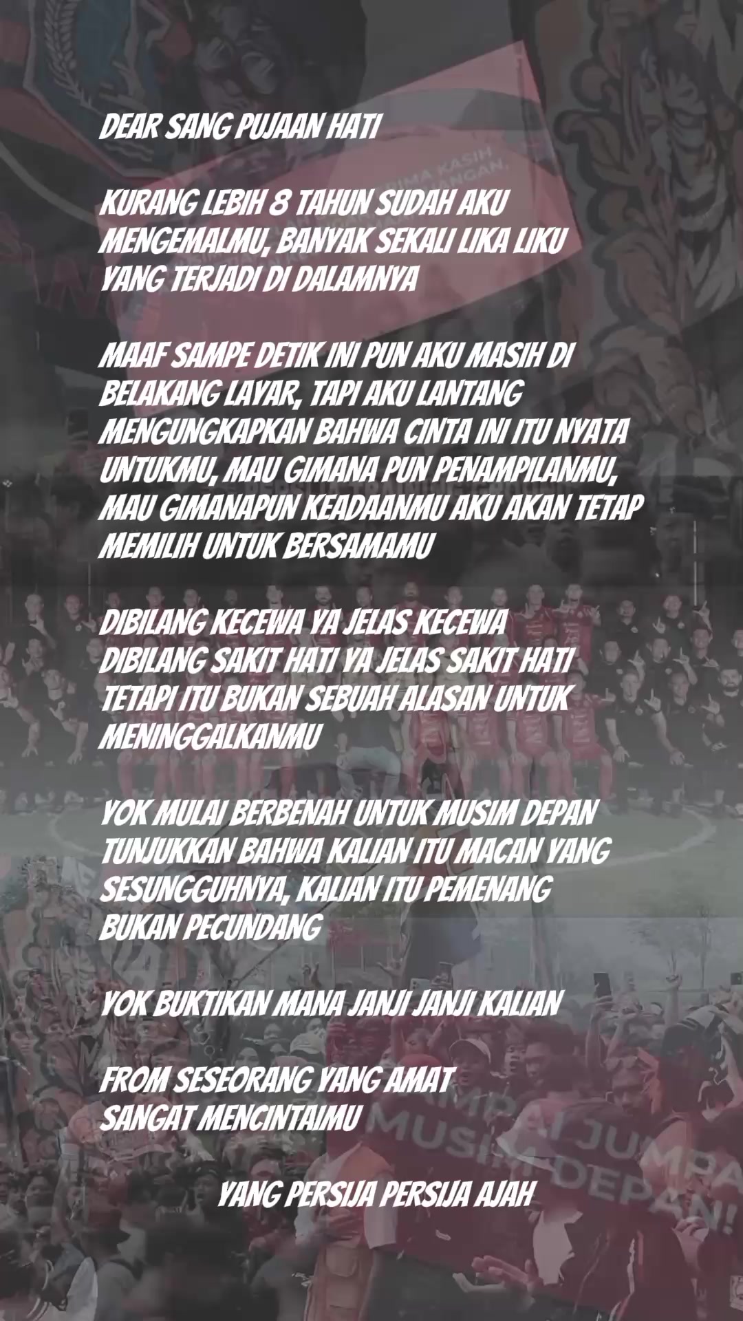 @Yang Persija Persija Ajah✨