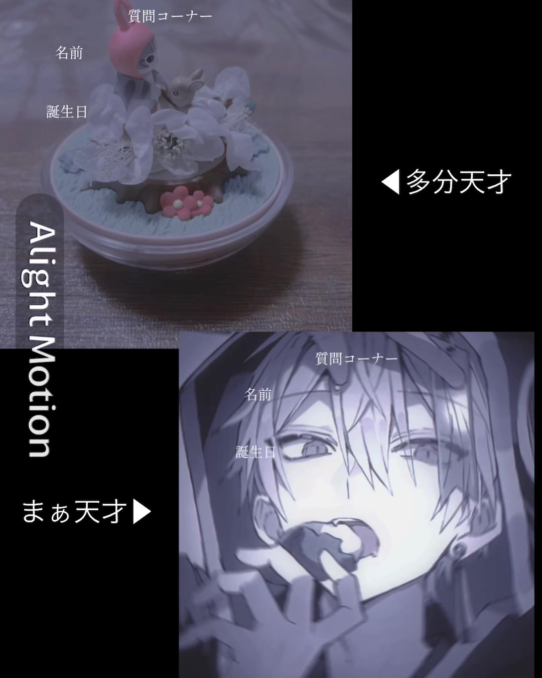 @# 七 ＿ .(三葉☘️)