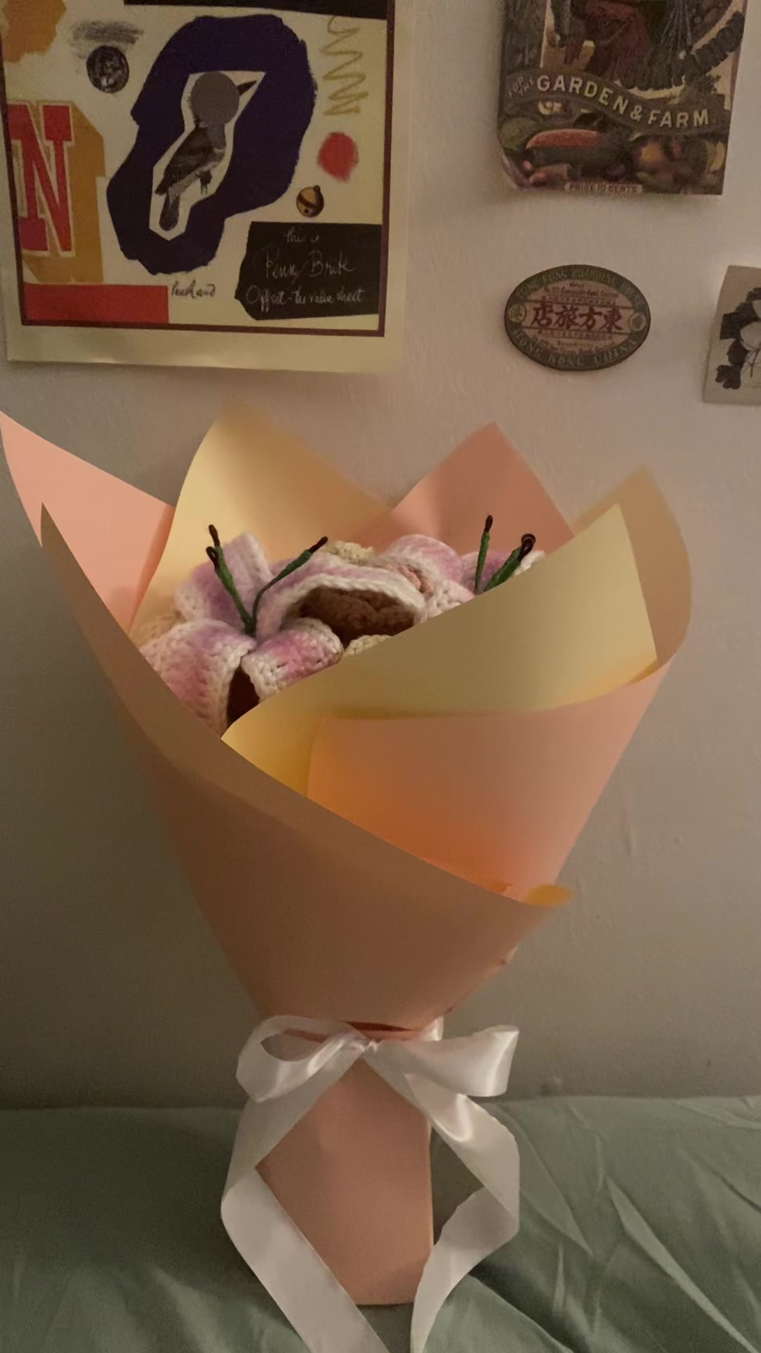@crochet flower
