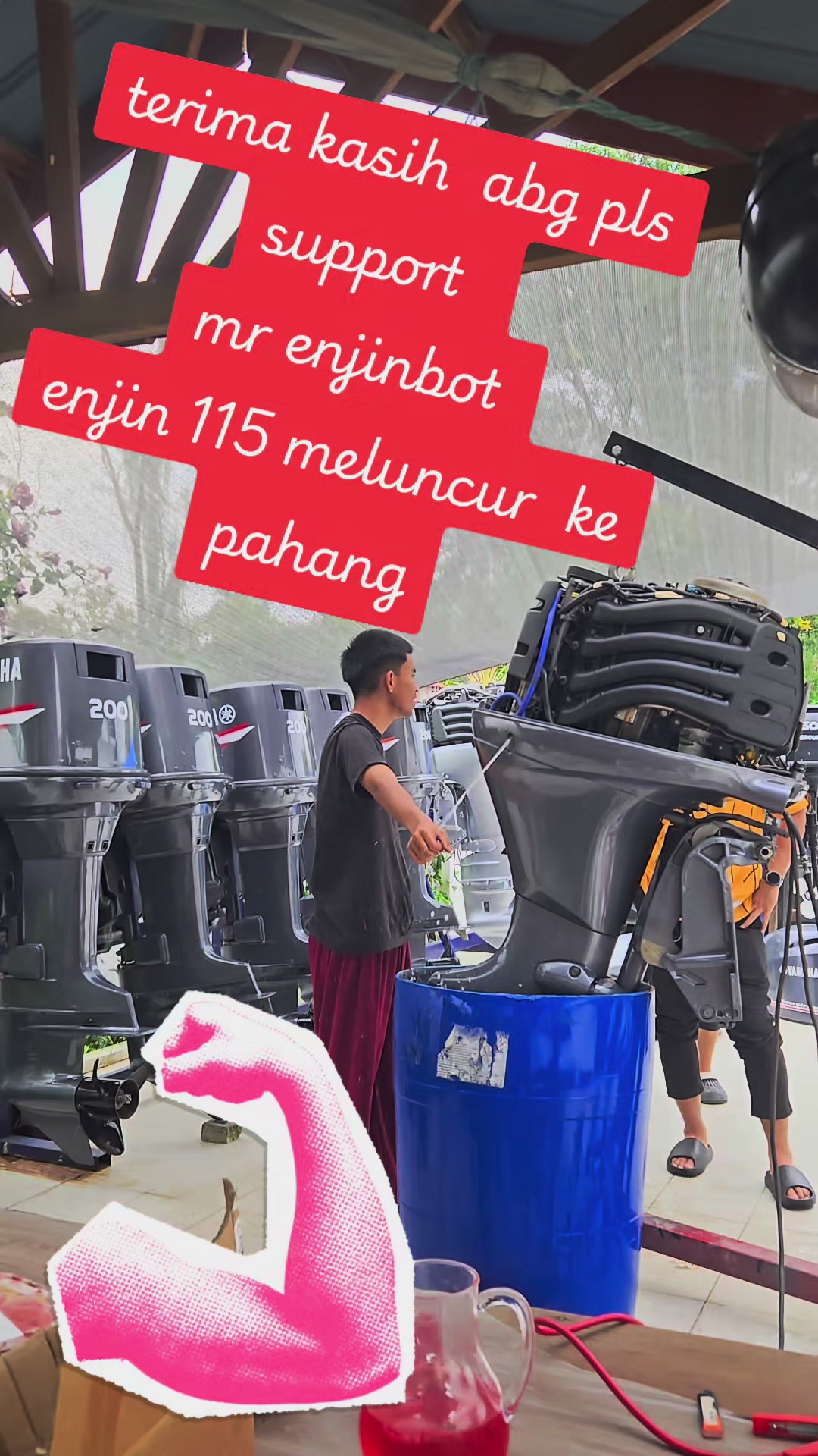 @Mr Enjin Boat