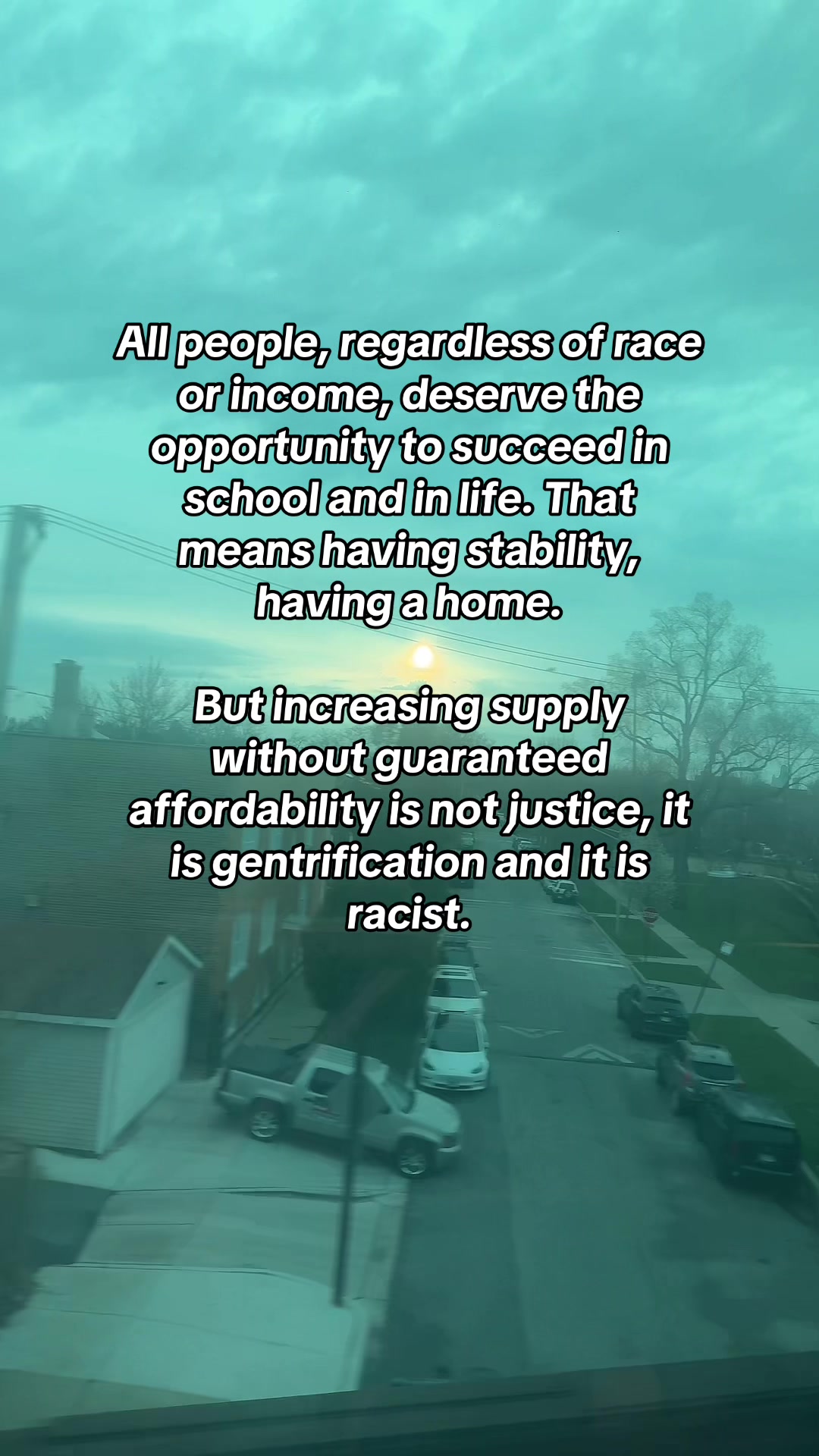 @Intersectional Urbanist