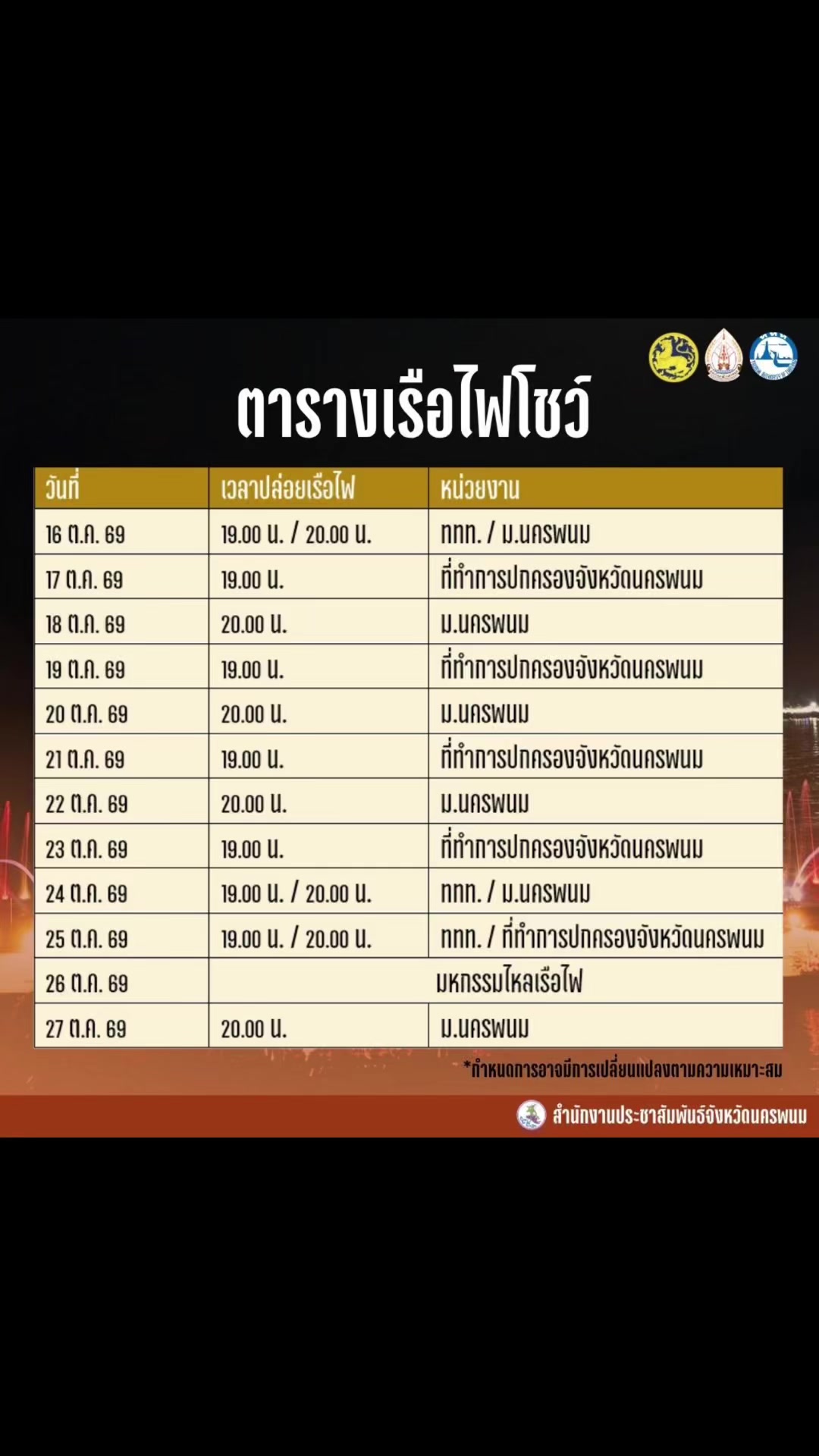 @สำนักงานประชาสัมพันธ์ จ.นครพนม