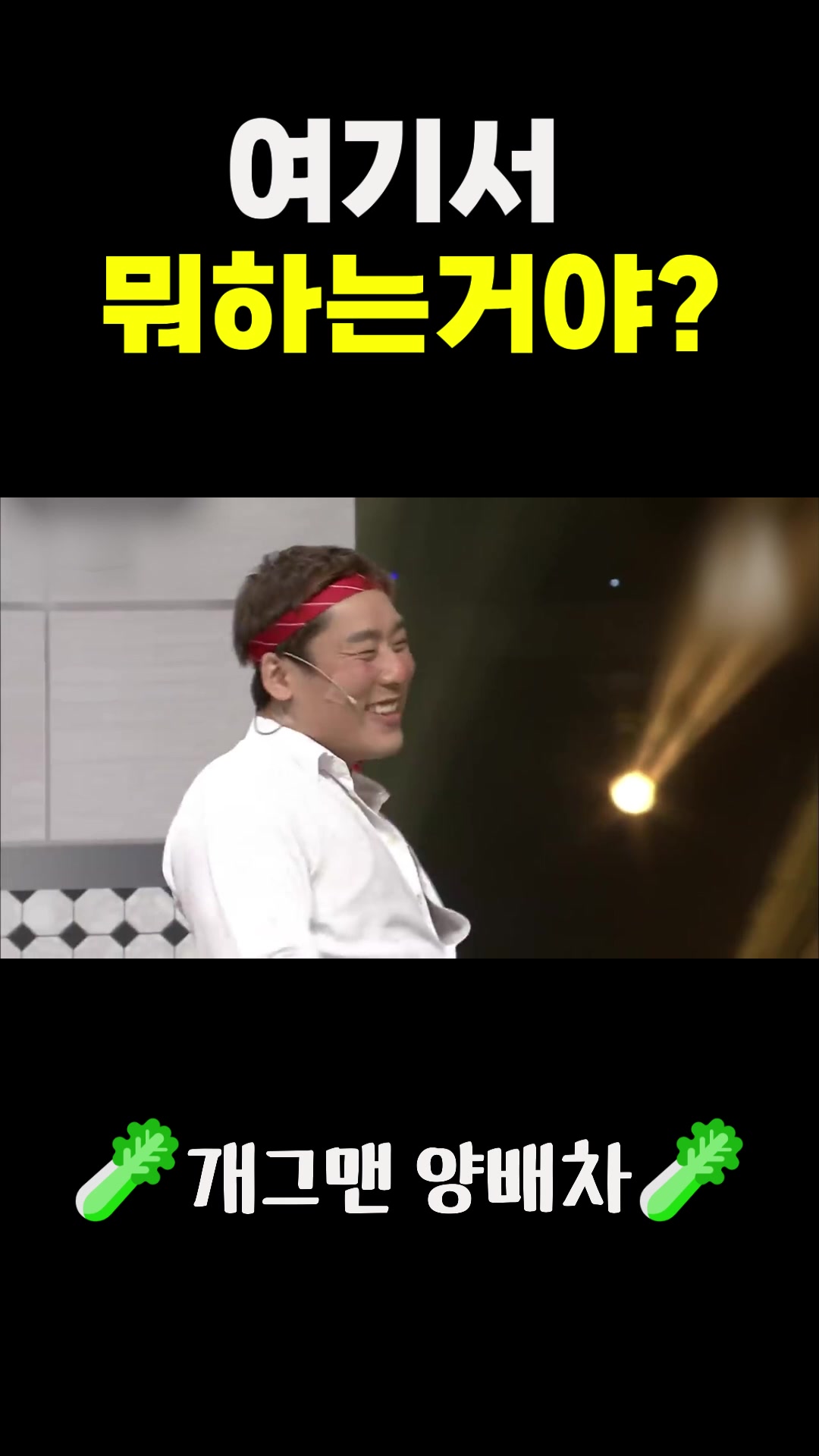 @🥬개그맨 양배차🥬