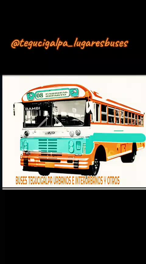 @TEGUCIGALPA, Lugares y Buses.