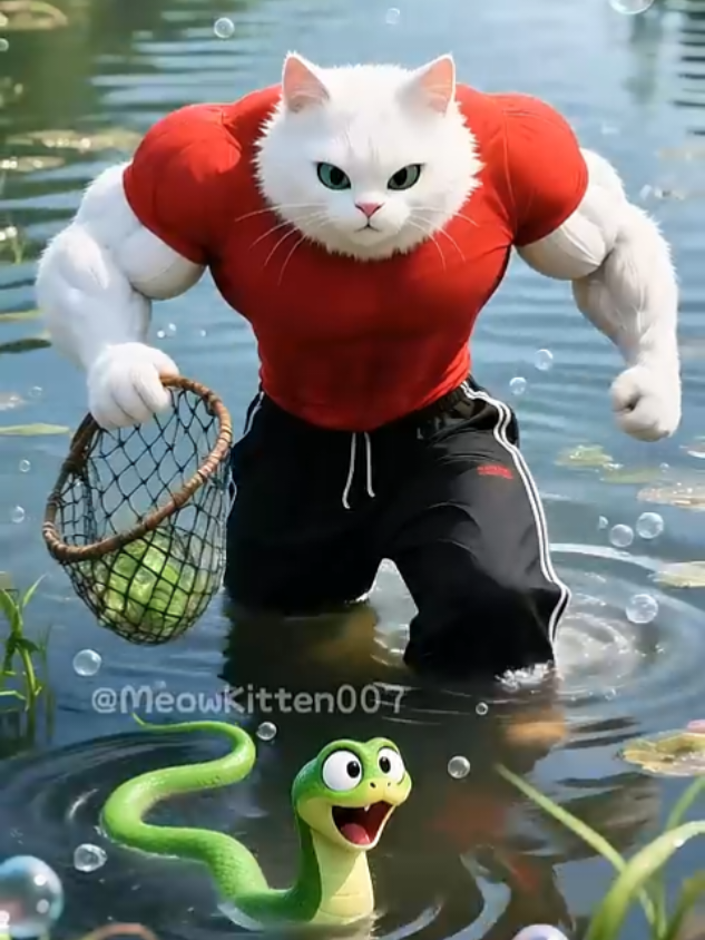 @๐ CAT CARTOON DANCING 3D