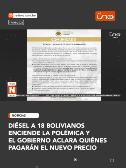 @RED UNO DE BOLIVIA