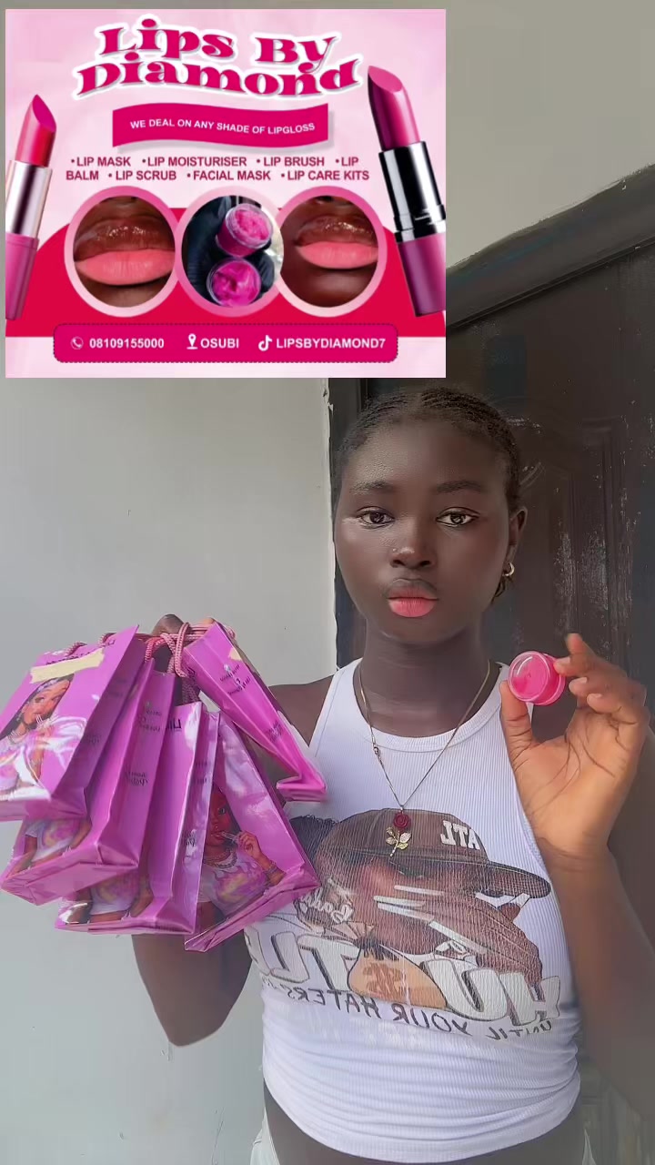 @Pink lip vendor in Warri ๐๐