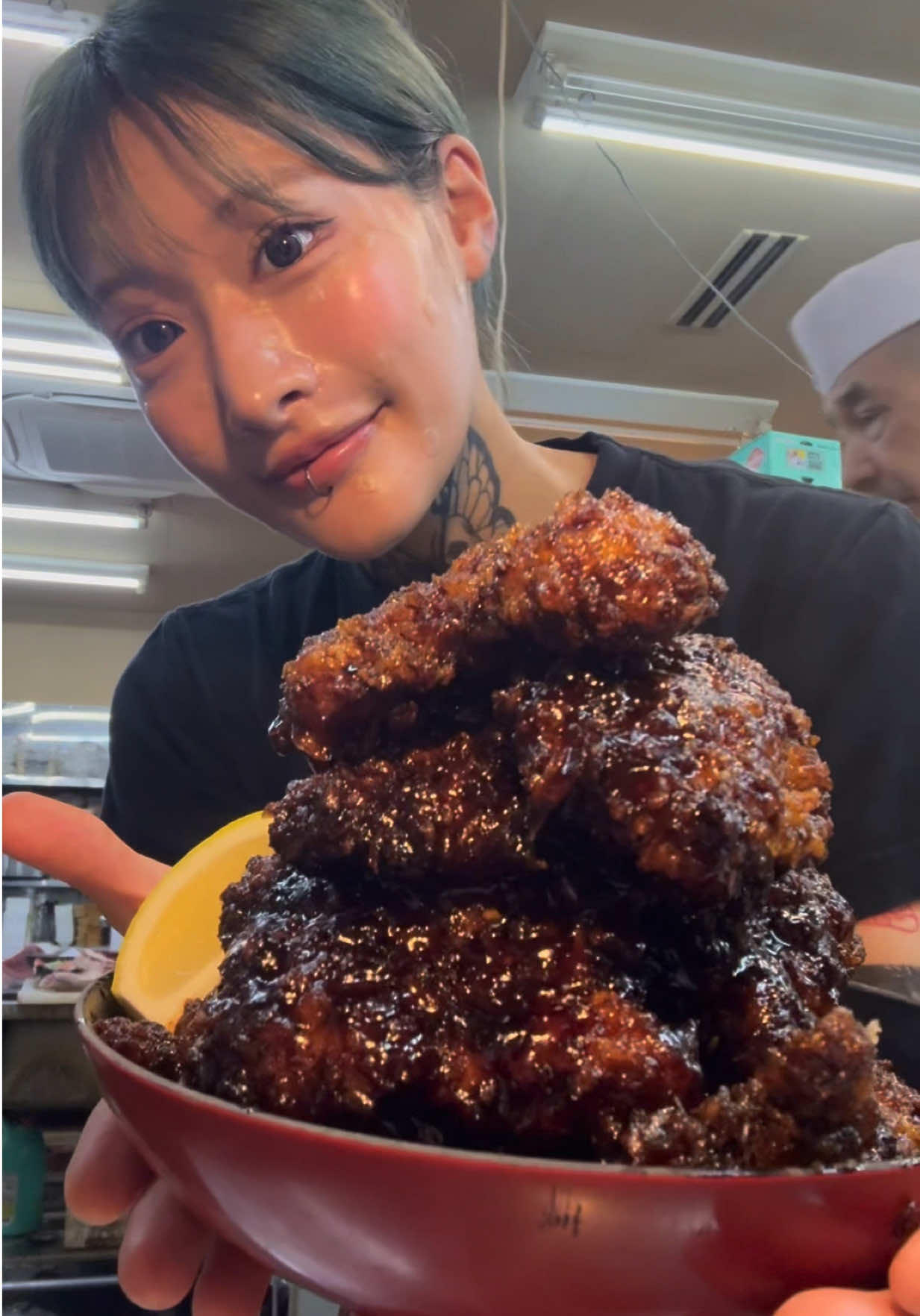 @まぐろ丼加一