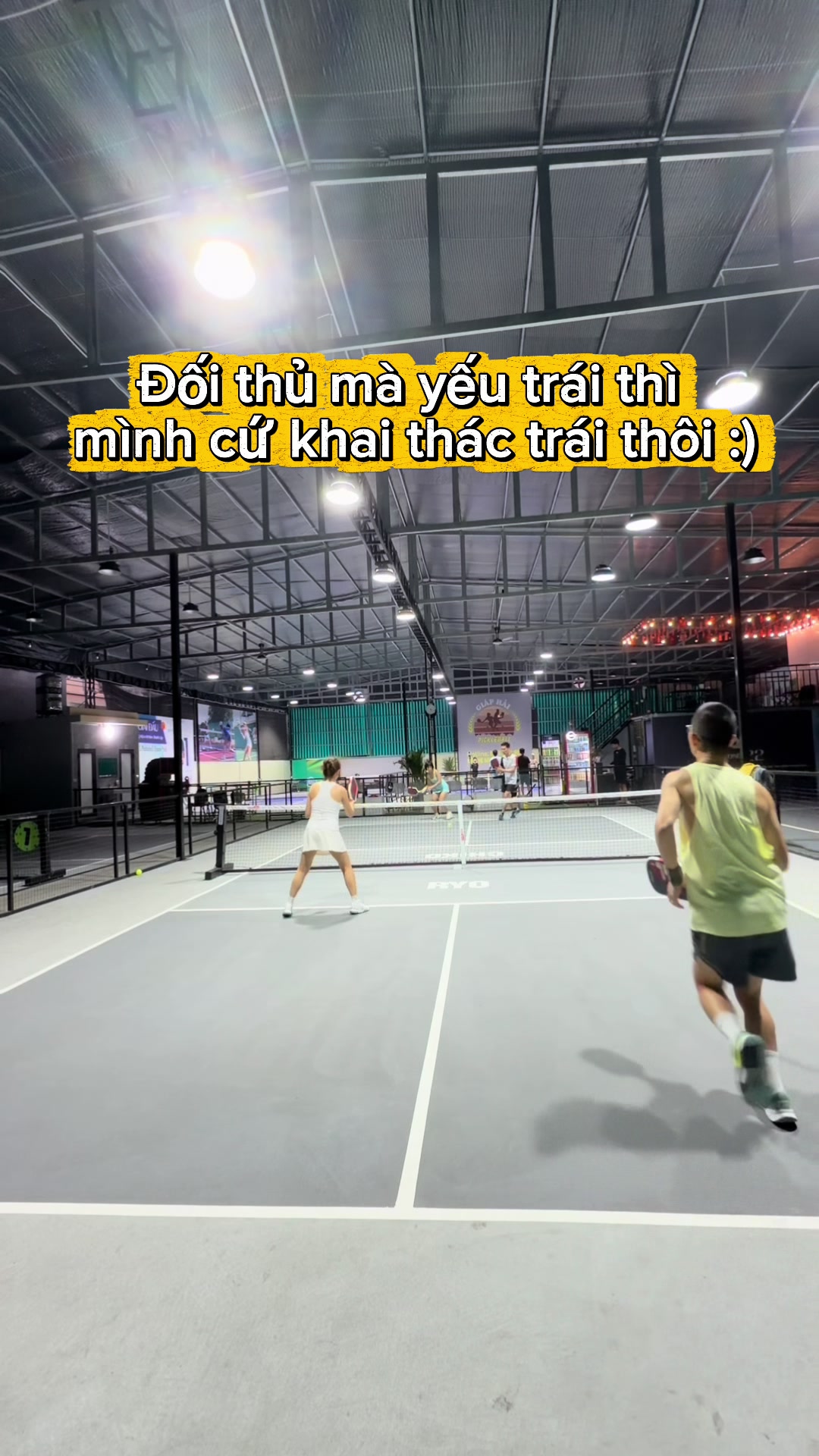 @Vợ chồng U50 m&ecirc; pickleball