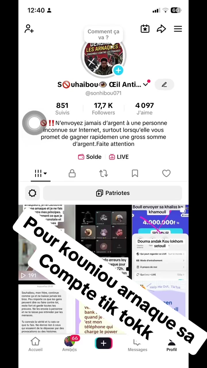 @S🚫uhaibou dén🚫CER ARNAQUE