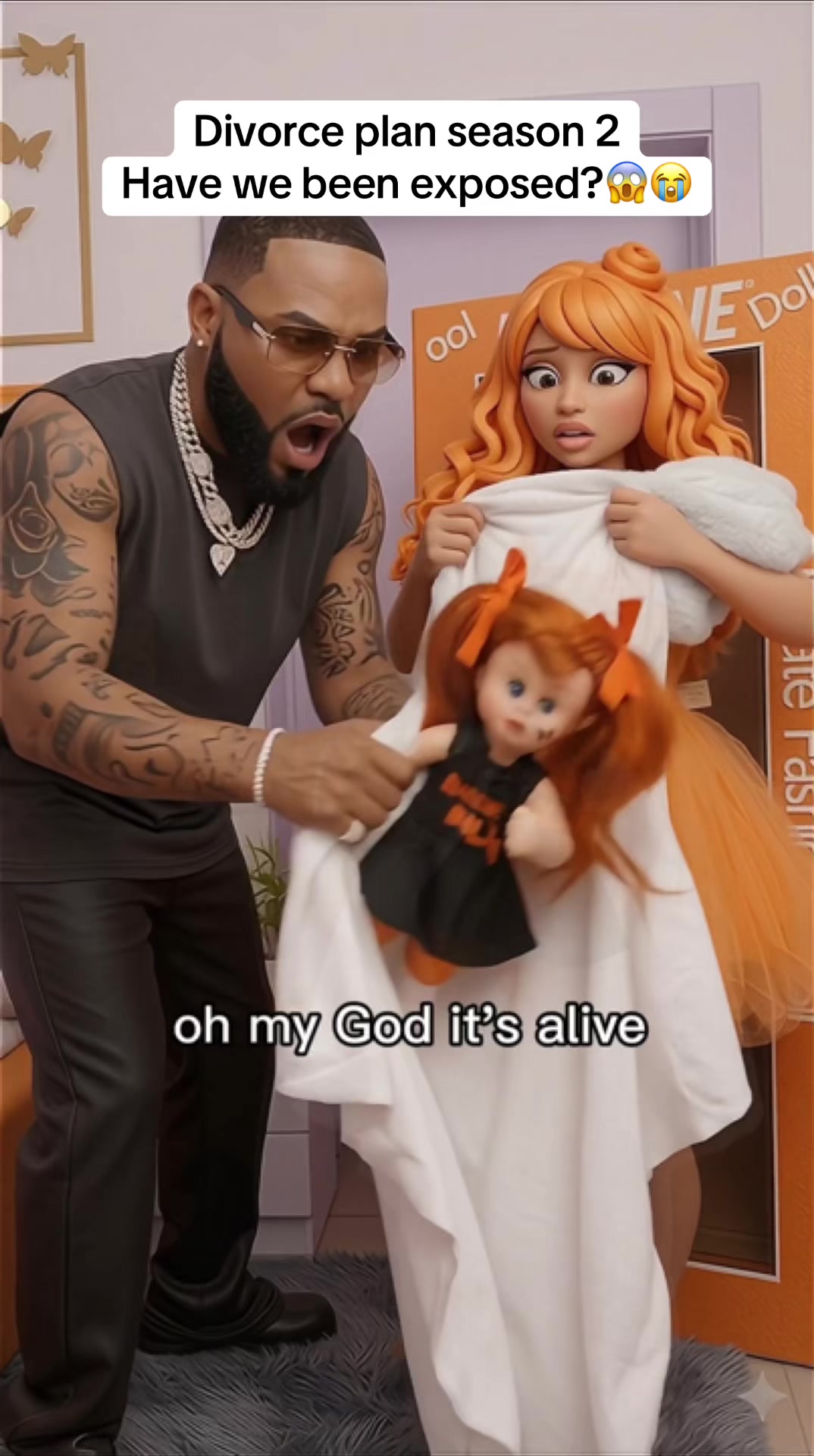 @Orange Barbie Doll🧡🍊🧸