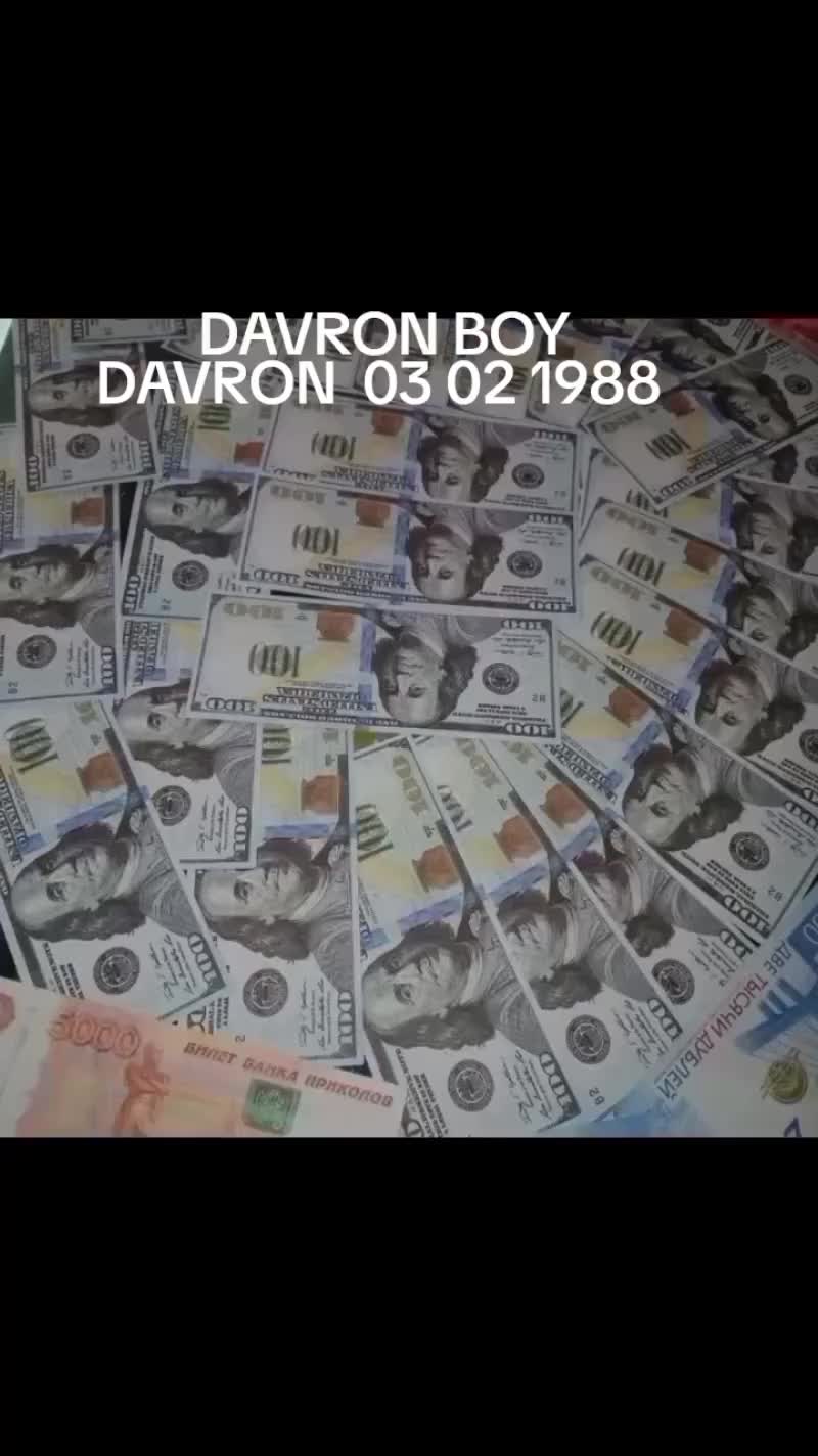 @DAVRON BOY $$$$$$