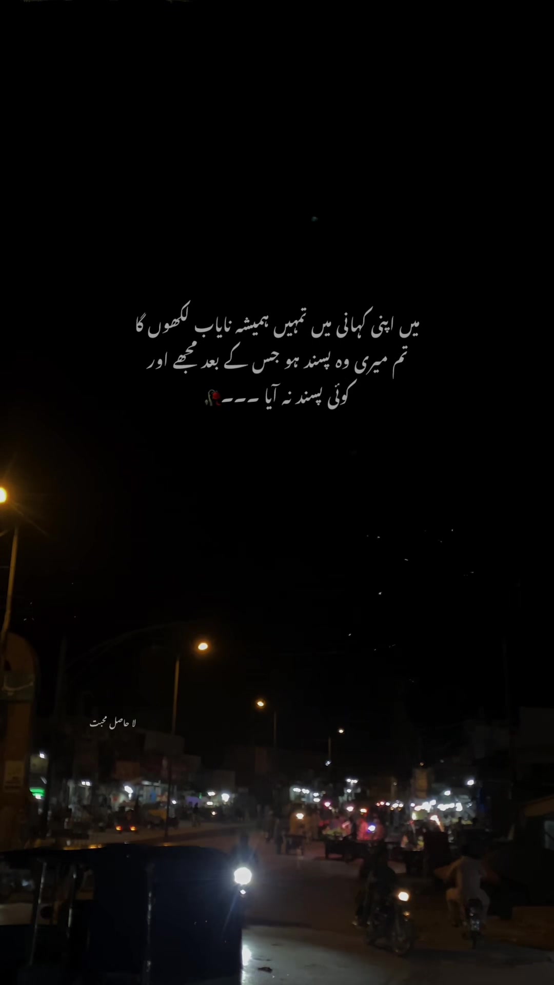 @لا حاصل محبت💔
