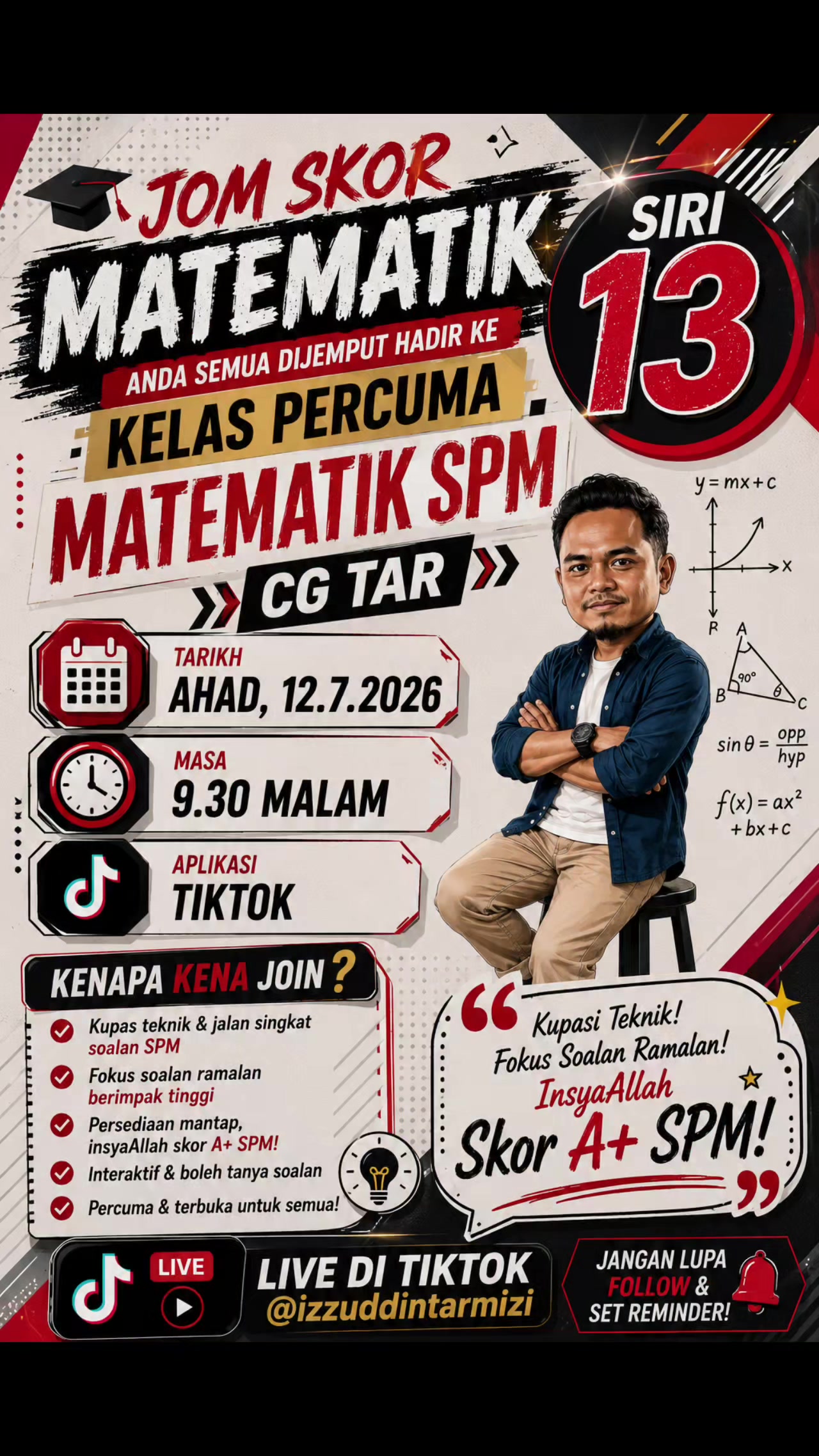 @IZZUDDIN TARMIZI