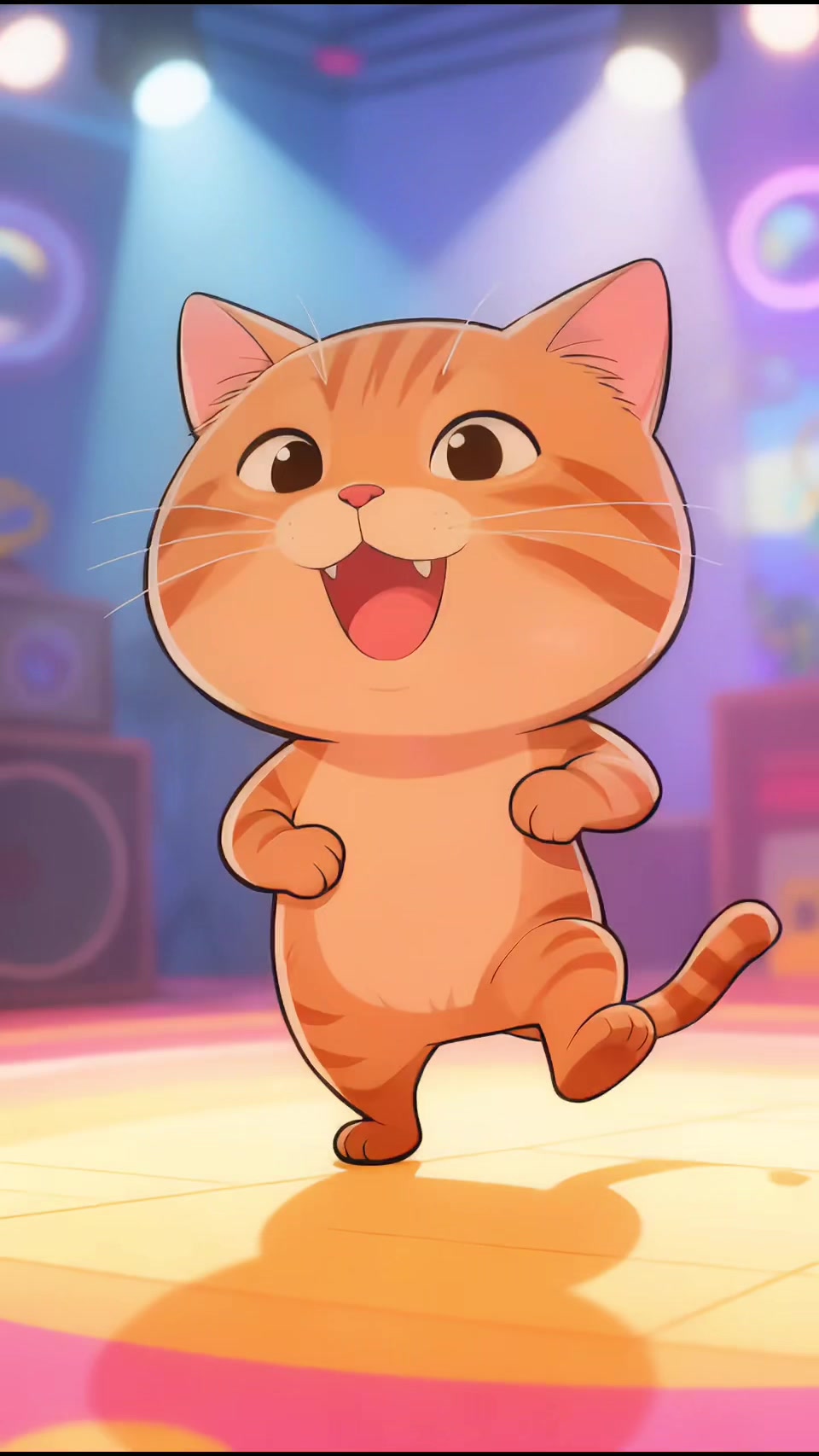 @Garfield the orange cat