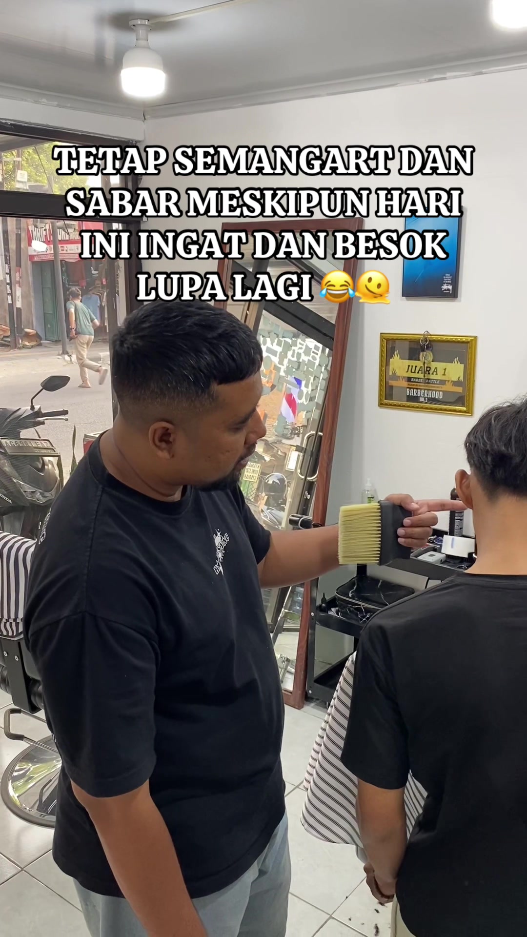@chandra the barber