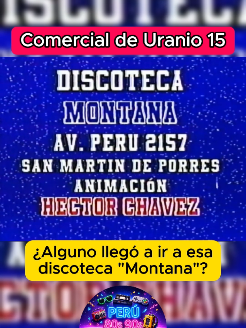 @Per&uacute; 80s 90s y 2000s