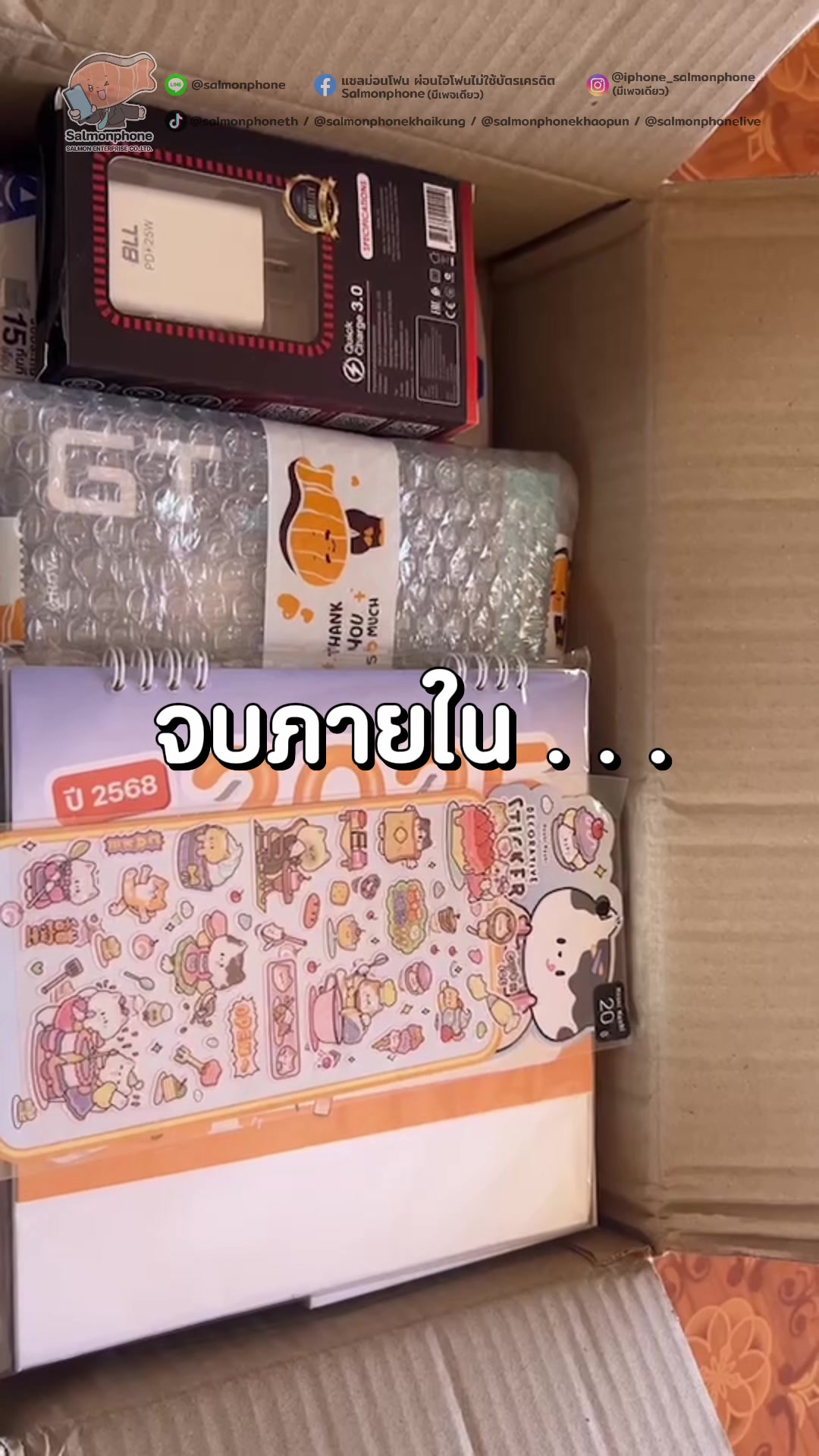 @แซลม่อนโฟนที่ผ่อนมือถือ