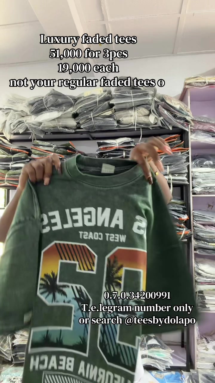 @TEES VENDOR IN IBADAN