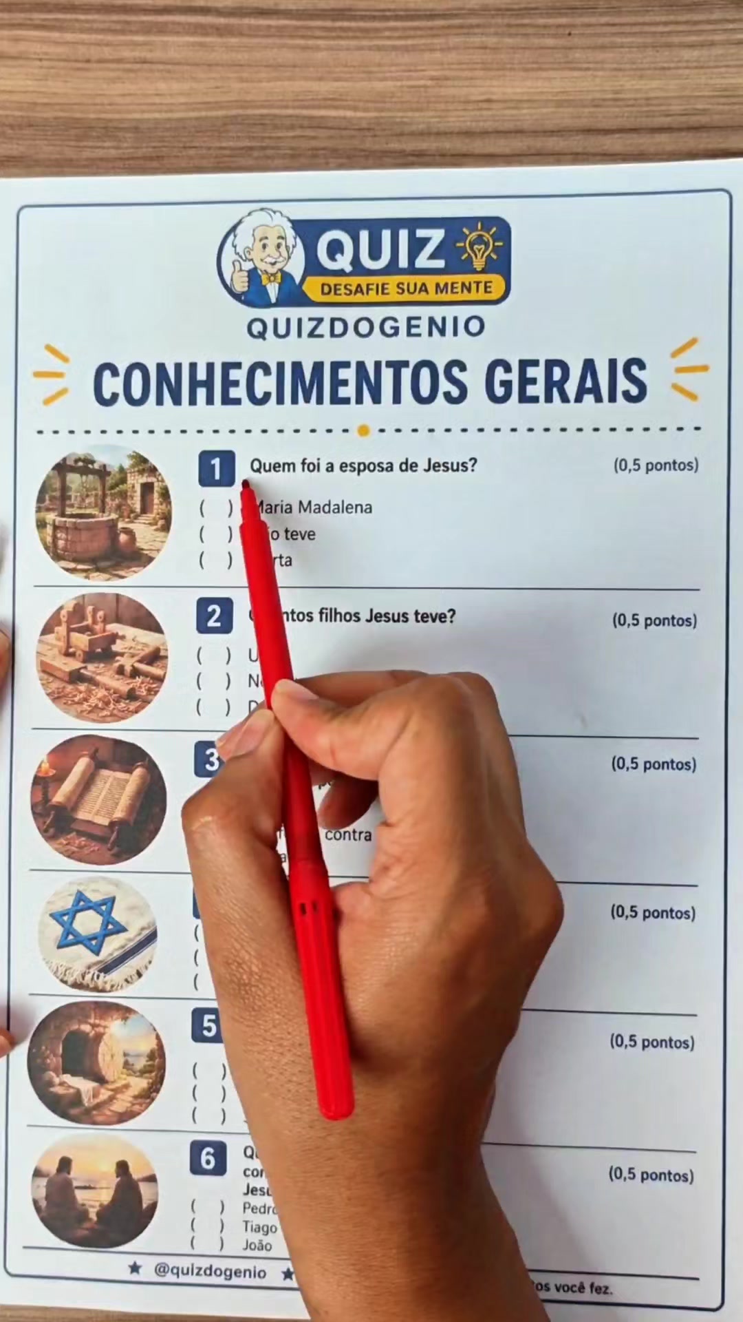 @Quiz do G&ecirc;nio