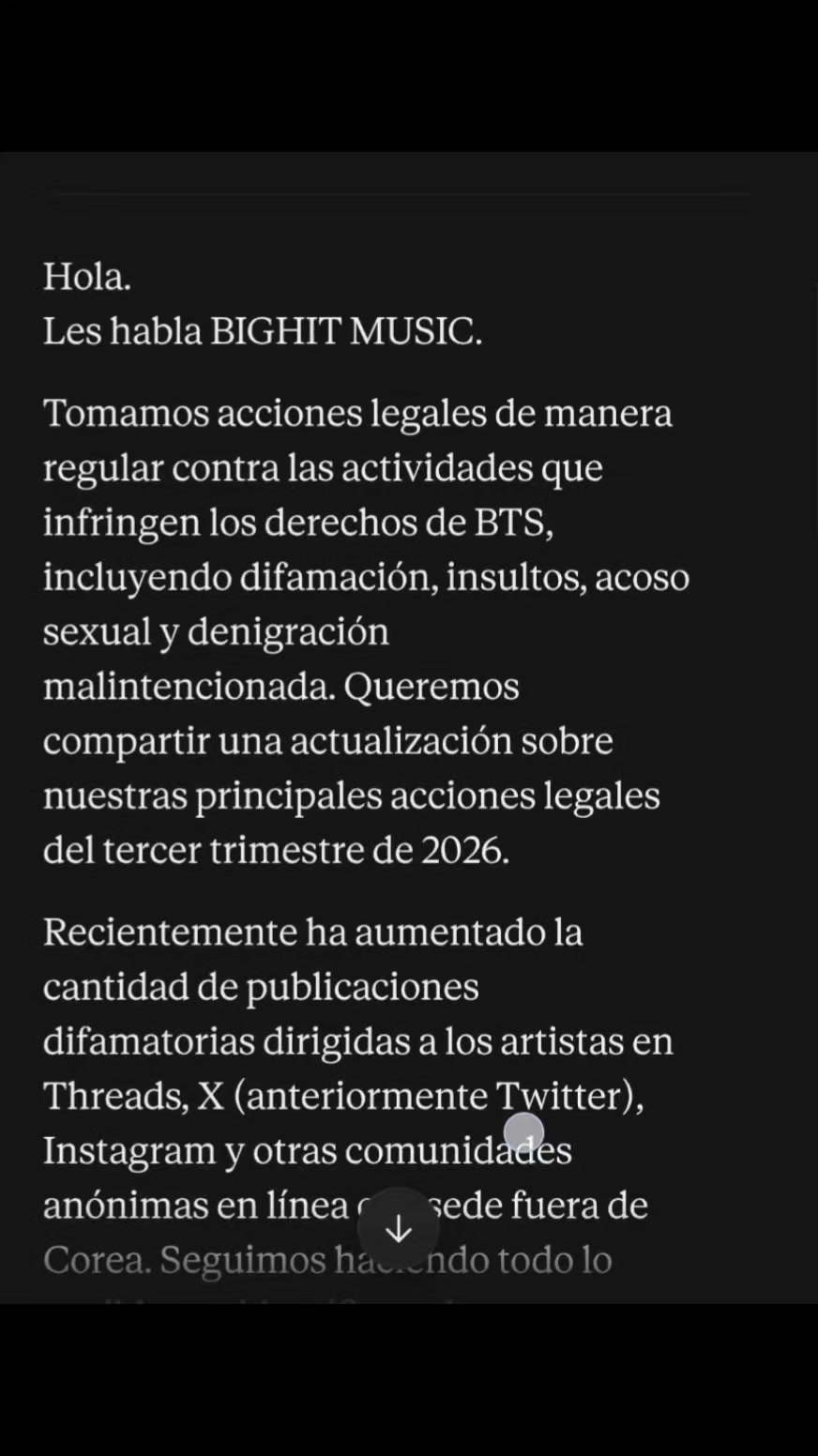 @Universo P&uacute;rpura