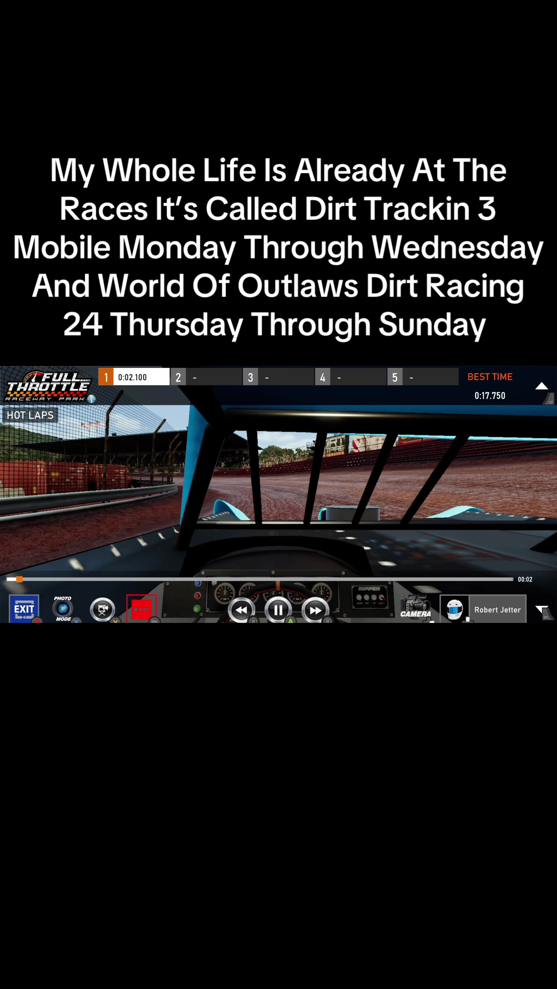 @Robbie4JRacing