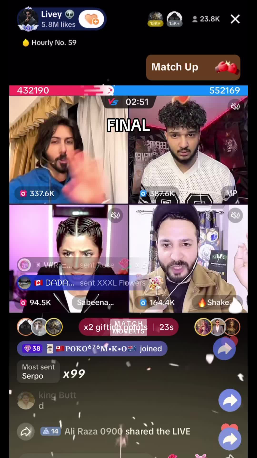 @Match Moments