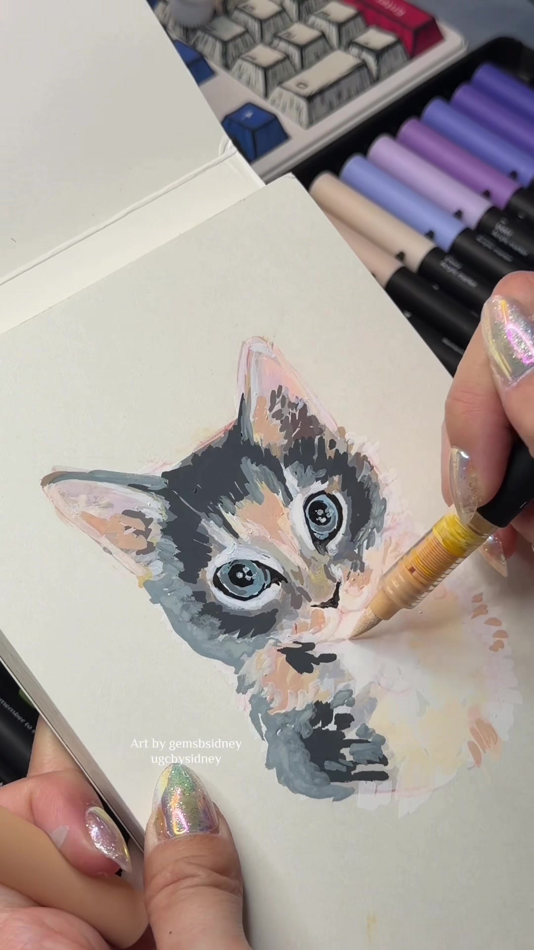 @sidney 🌸 cat art 🐾