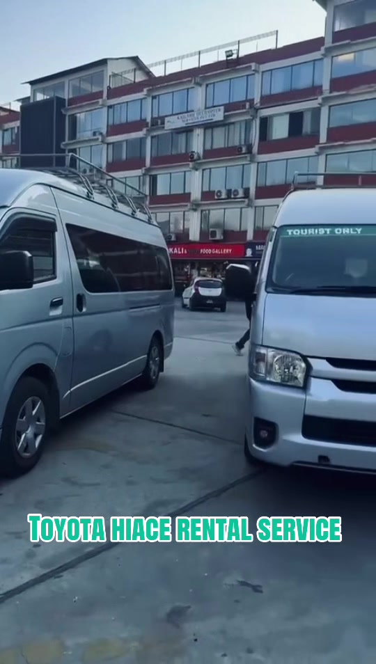 @Toyota Hiace Rental Service