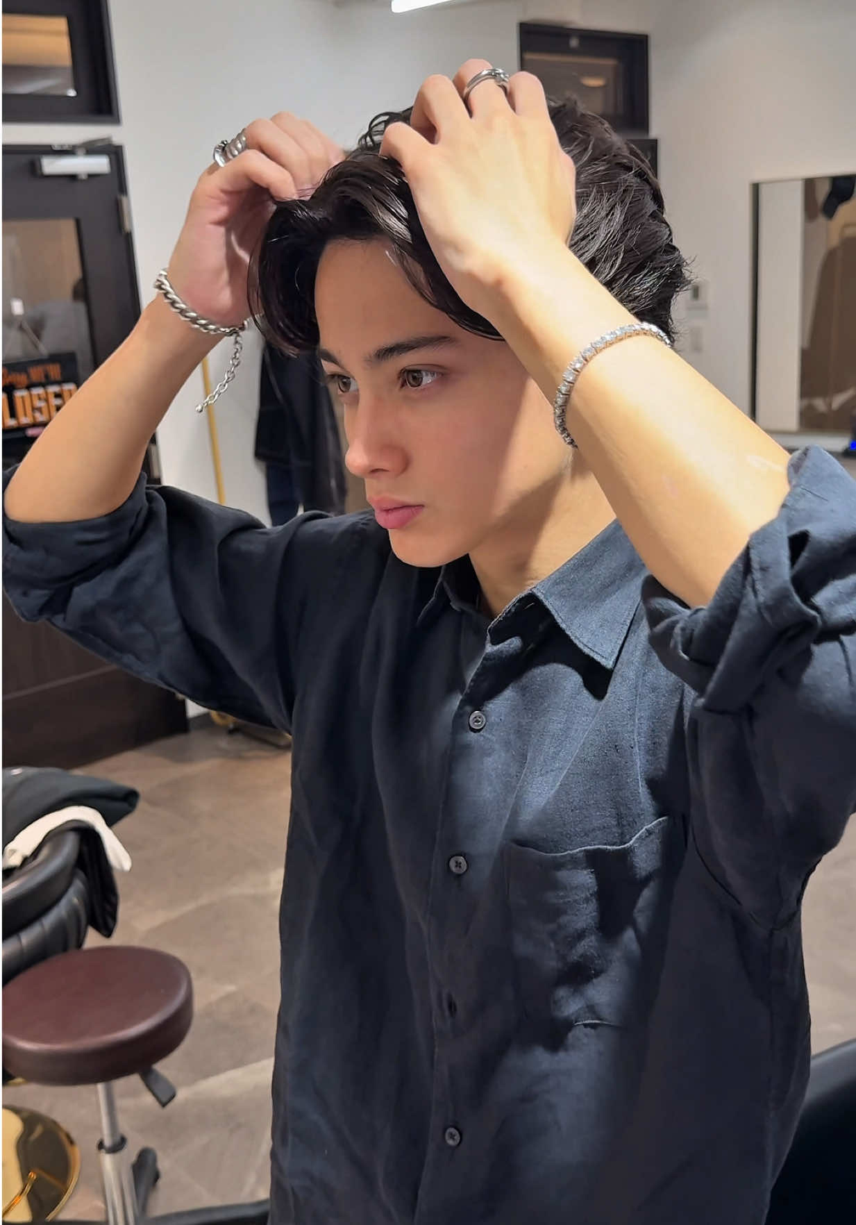 @海外風ヘア職人　KENT .【スペインカール.短髪】