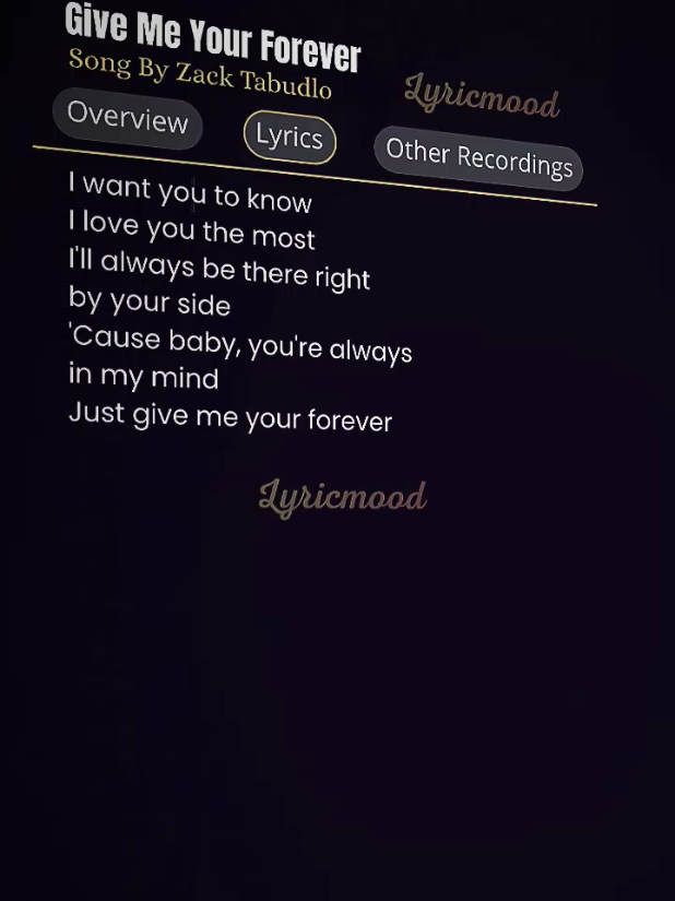 @Lyricmood🎶
